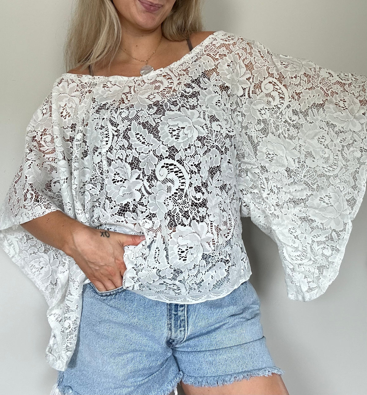 Handmade Lace Top