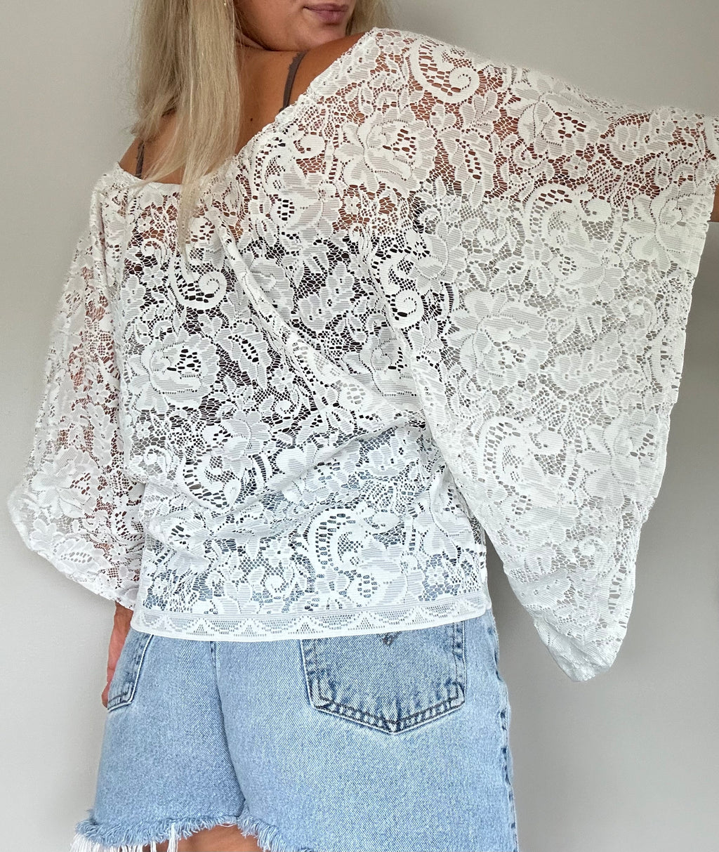 Handmade Lace Top