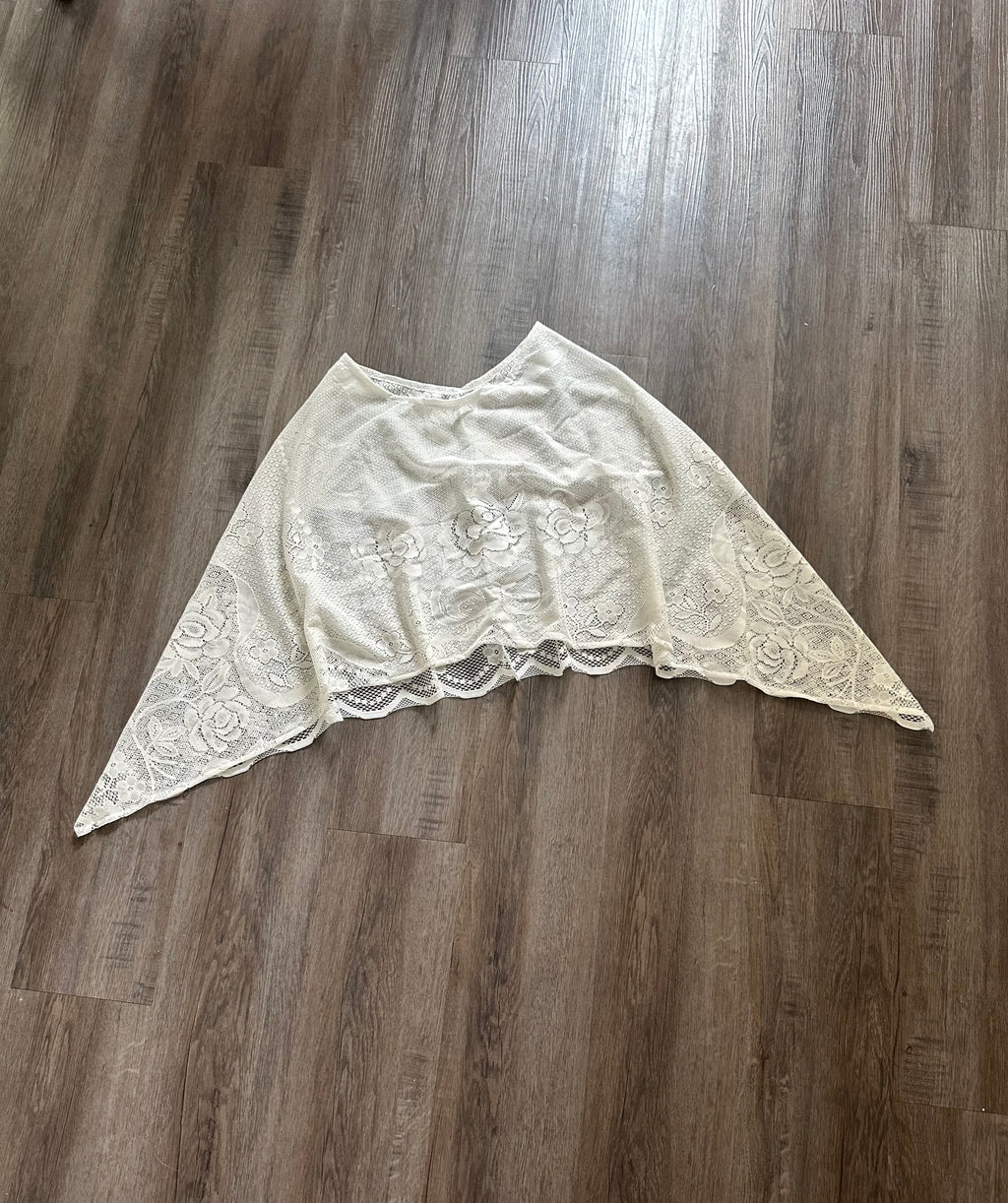 Handmade Lace Poncho