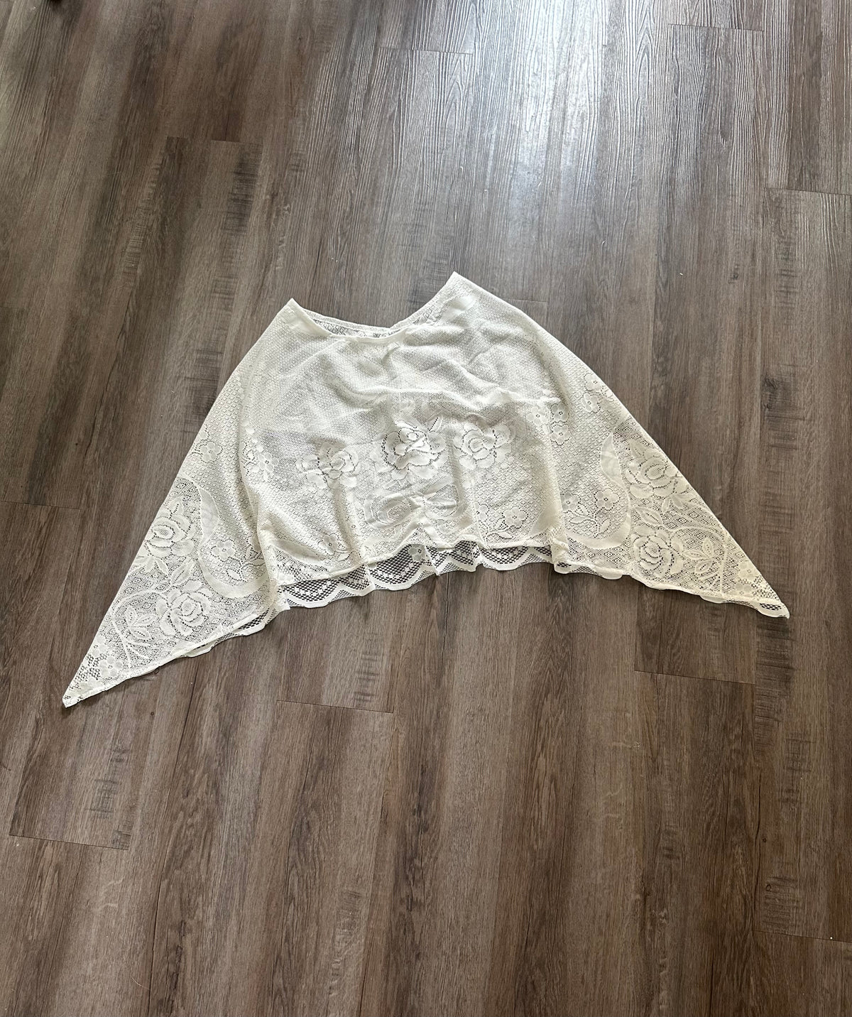 Handmade Lace Poncho