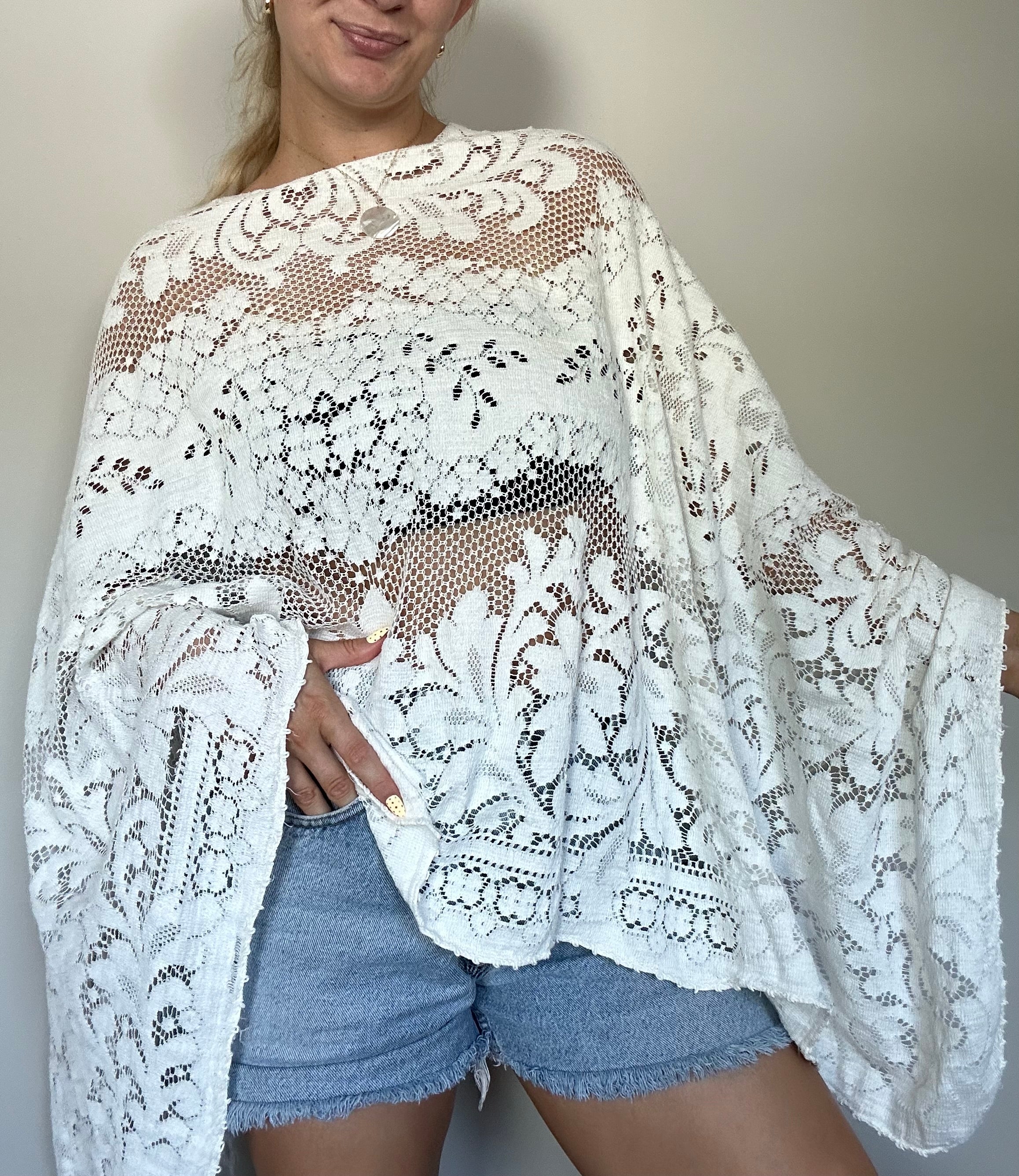 Lace Poncho