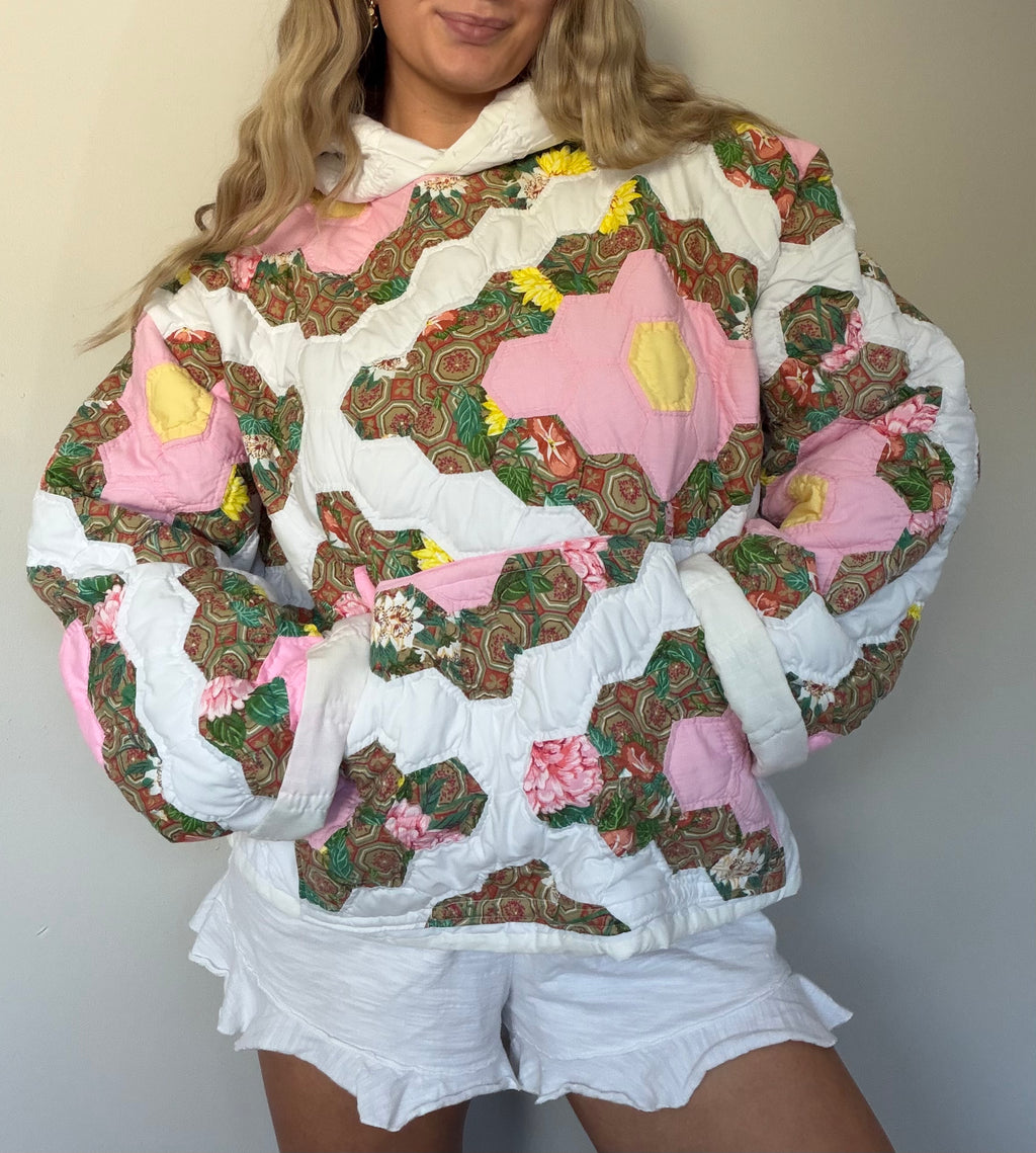 The Poppy Quilted Hoodie