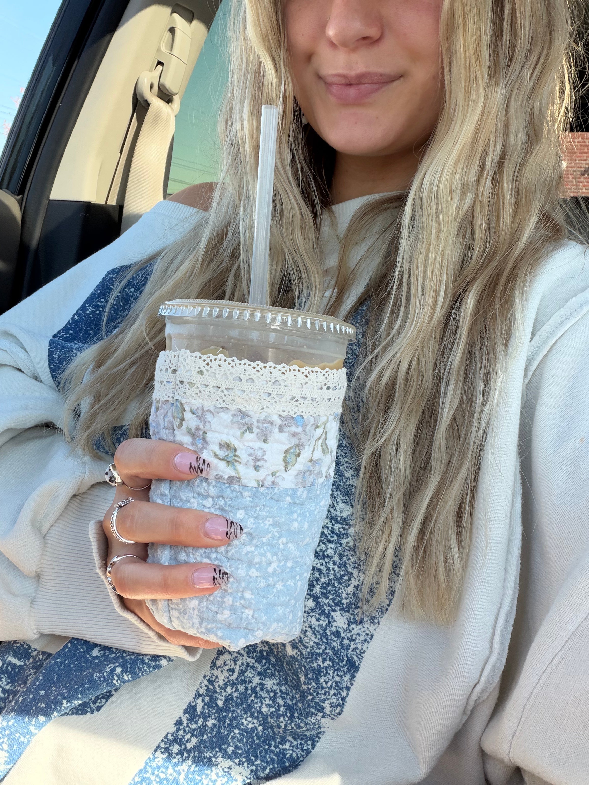The Quilted Coffee Coozie