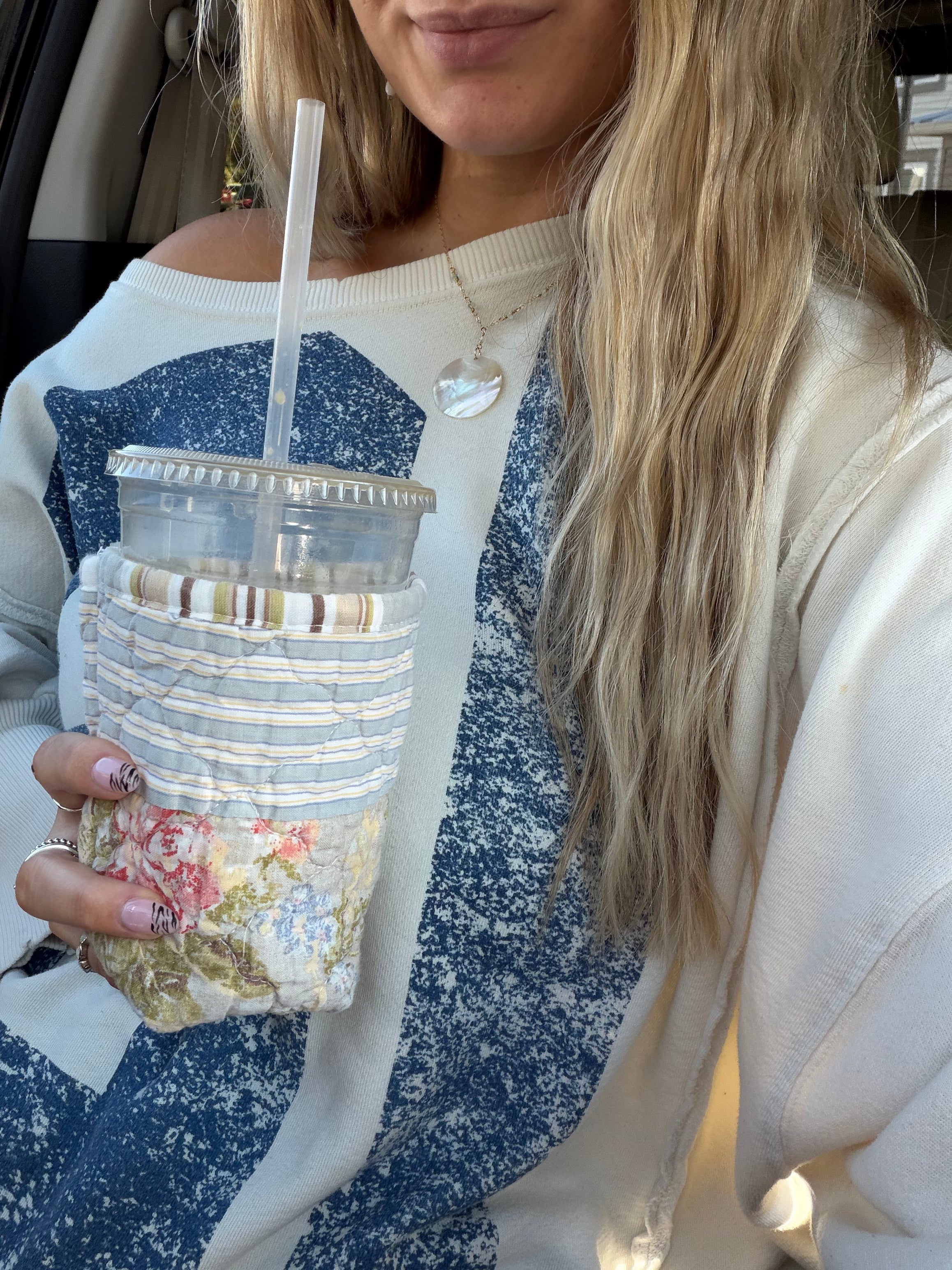 The Quilted Coffee Coozie