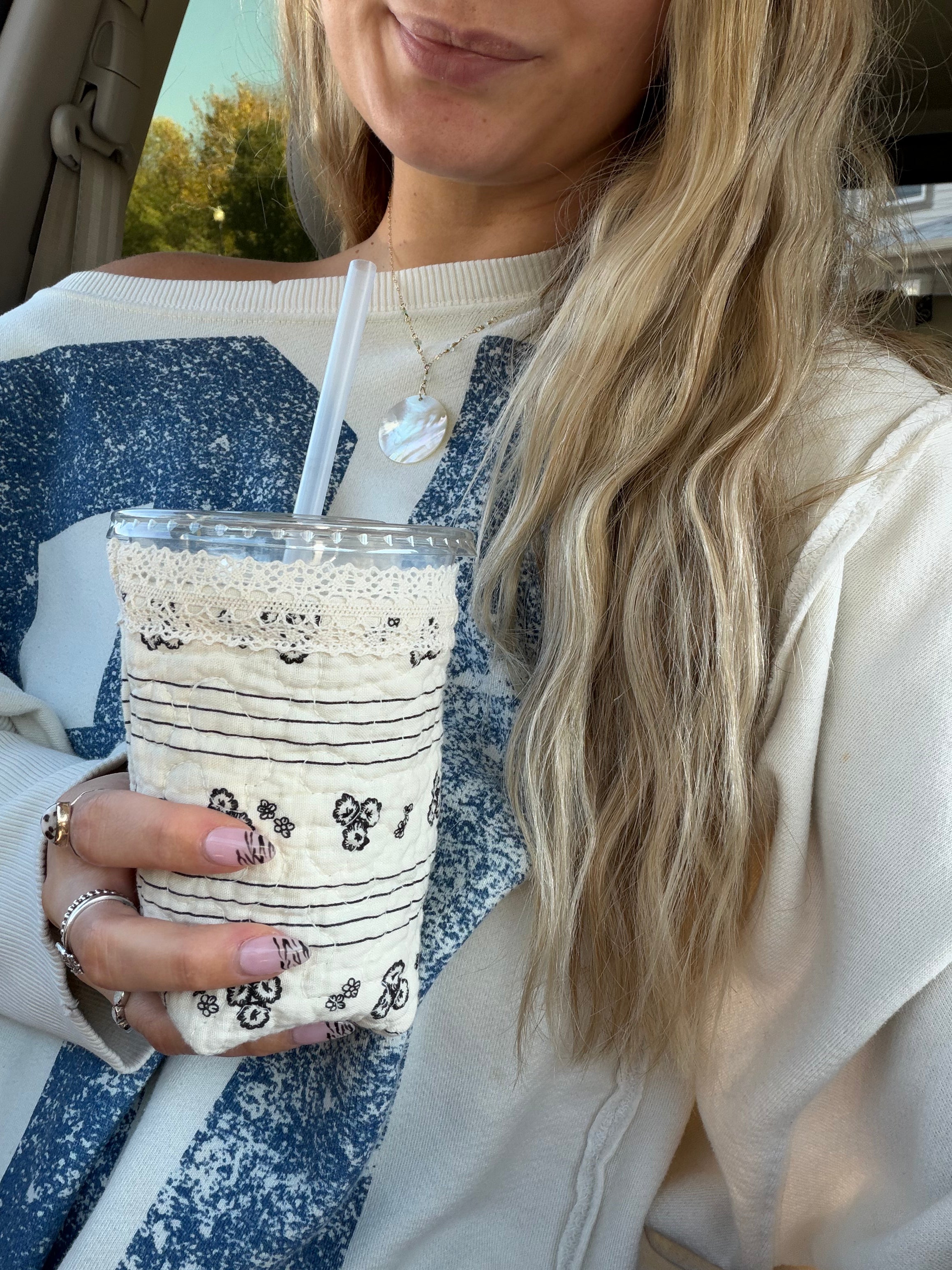 The Quilted Coffee Coozie