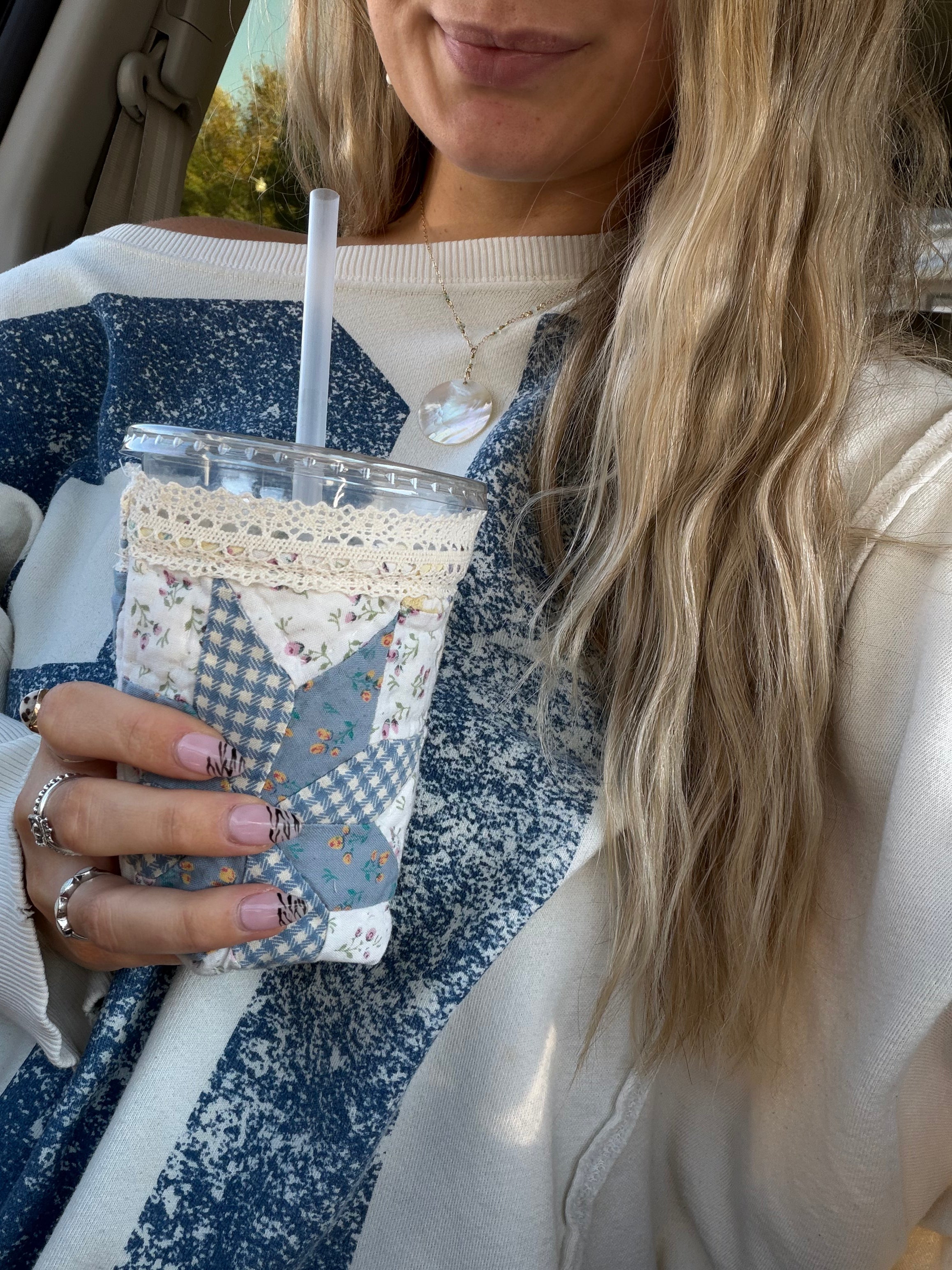 The Quilted Coffee Coozie