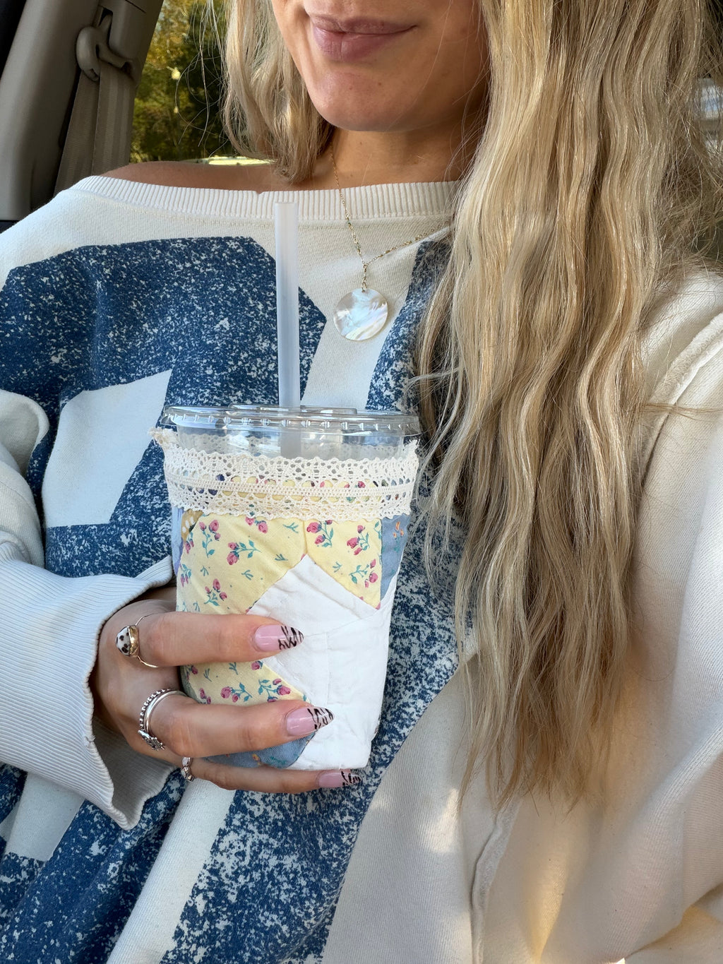 The Quilted Coffee Coozie