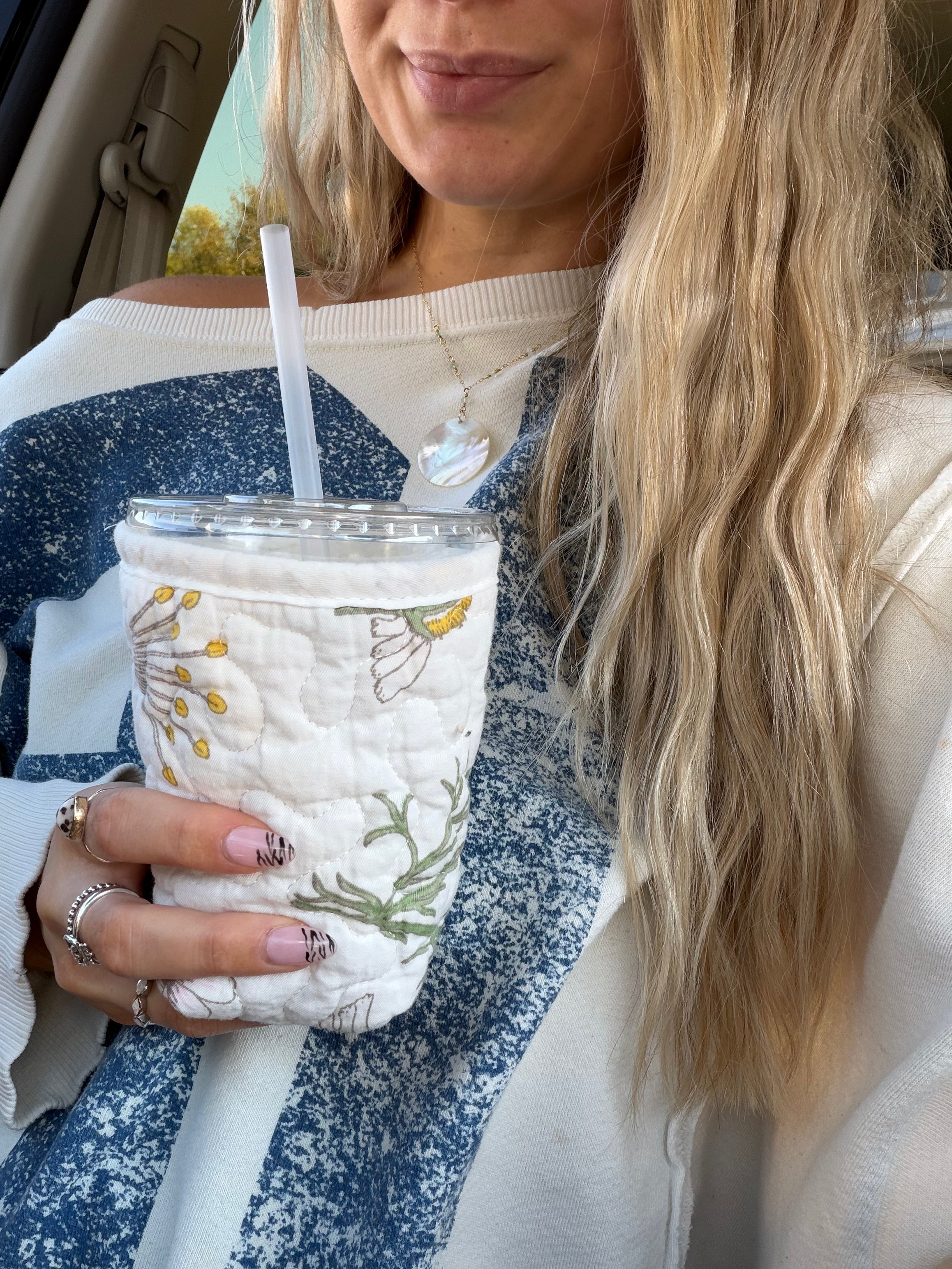 The Quilted Coffee Coozies