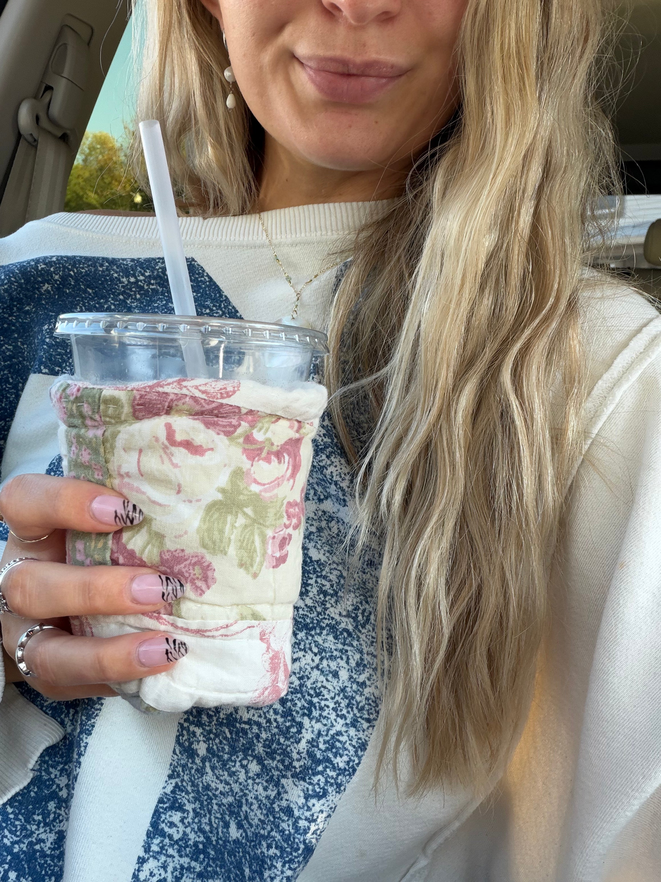 The Quilted Coffee Coozie
