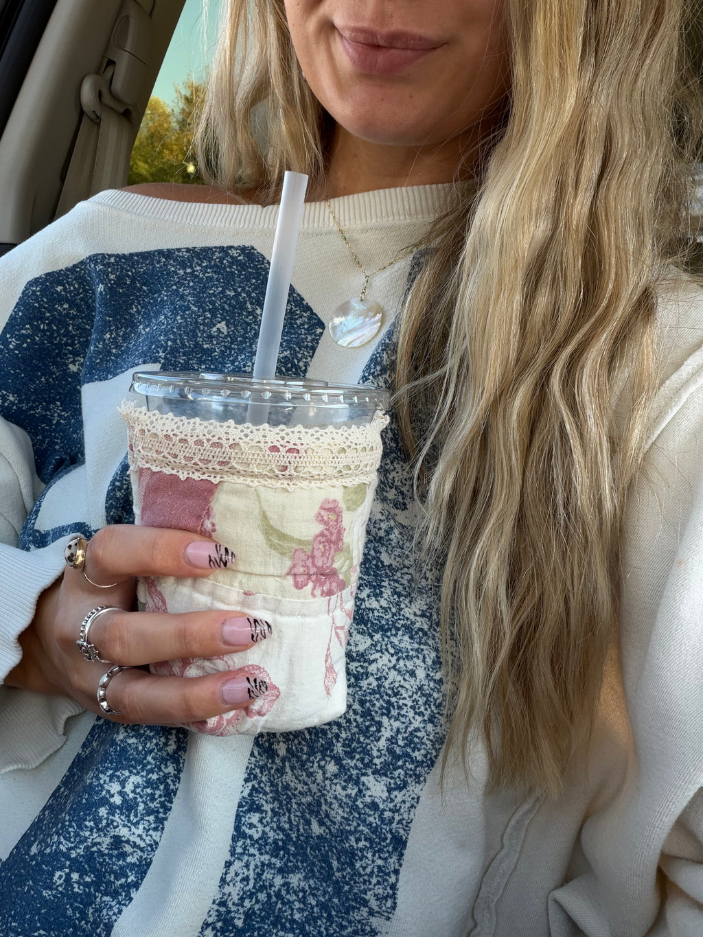 The Quilted Coffee Coozie