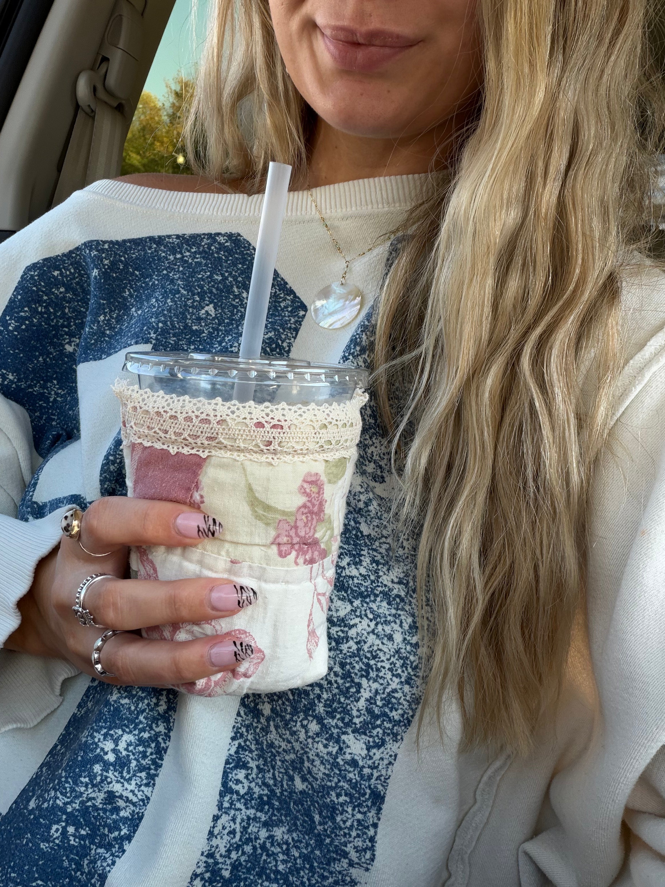 The Quilted Coffee Coozie