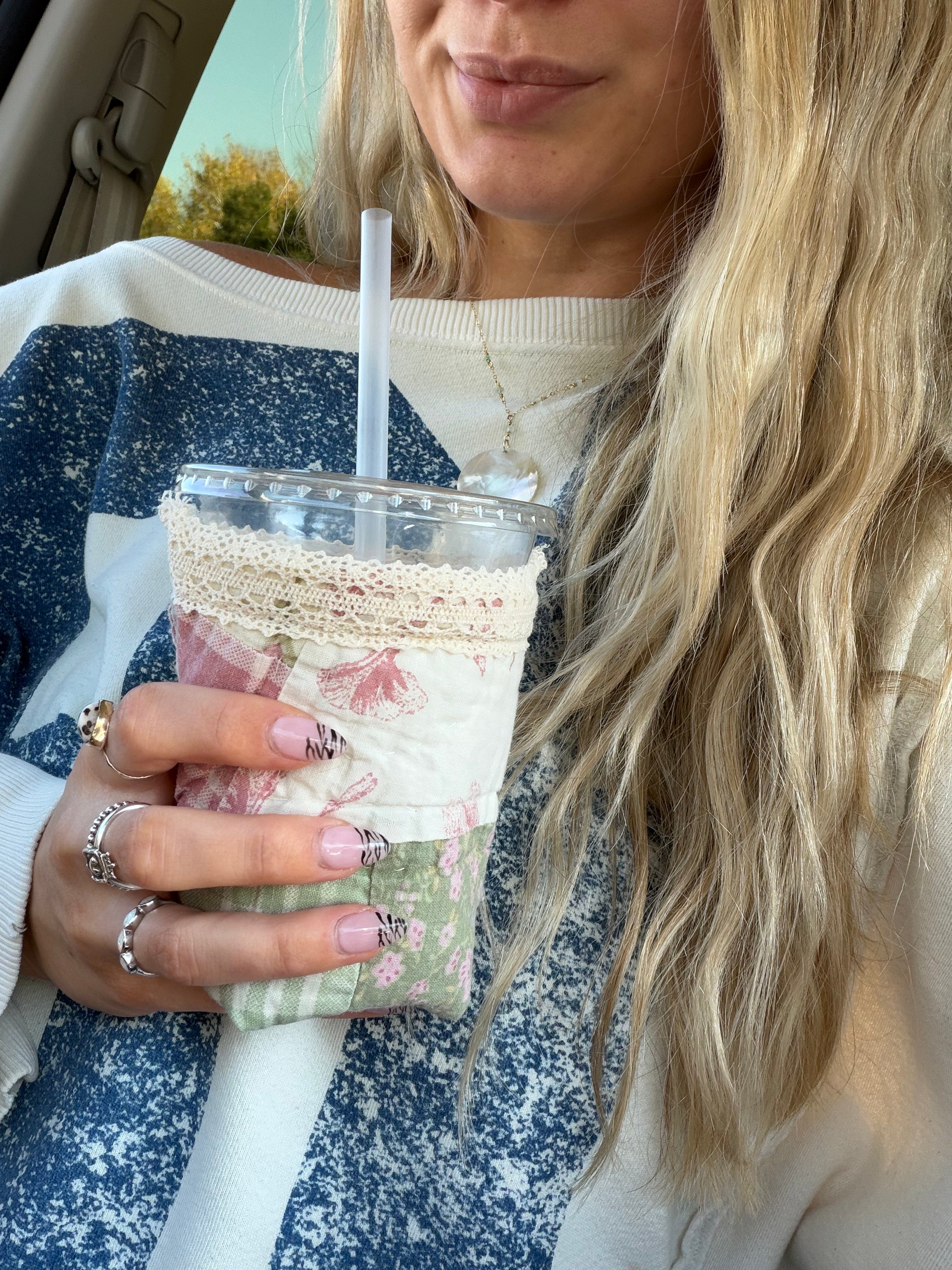 The Quilted Coffee Coozie