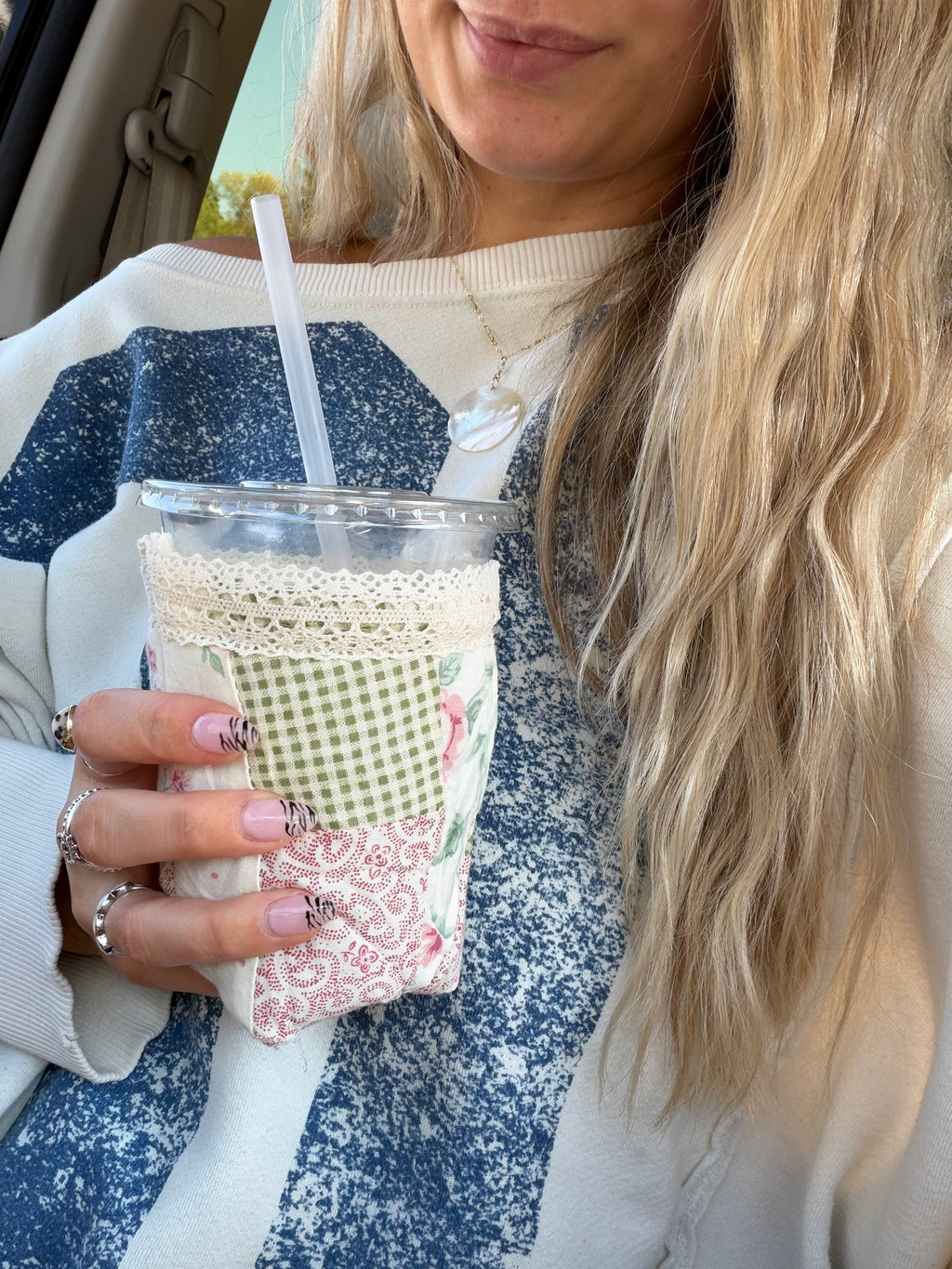 The Quilted Coffee Coozie