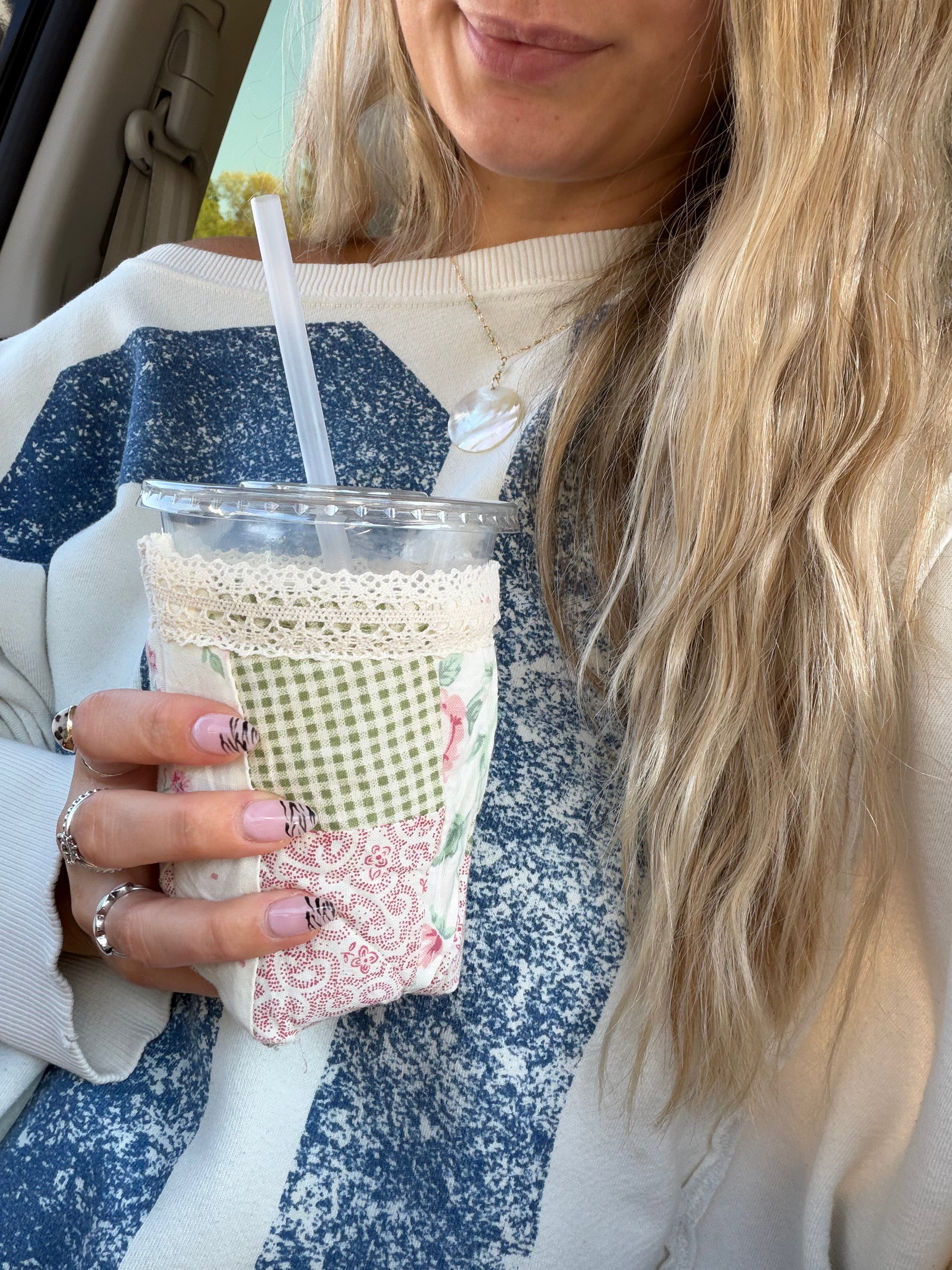 The Quilted Coffee Coozie