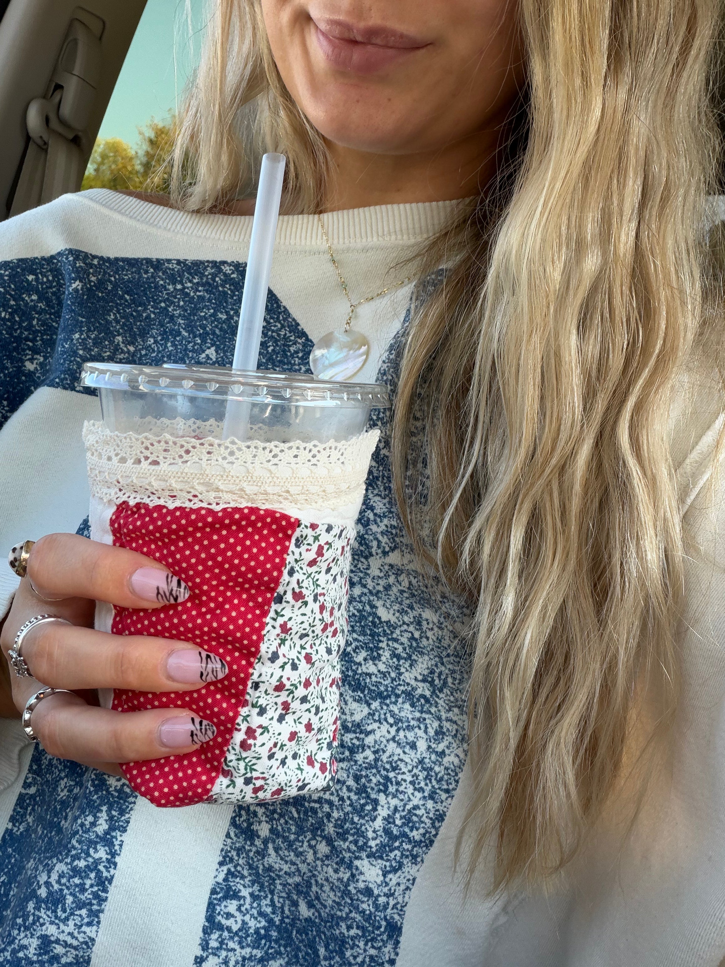 The Quilted Coffee Coozie