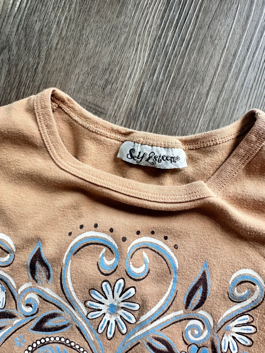 Y2K Self Esteem Baby Tee