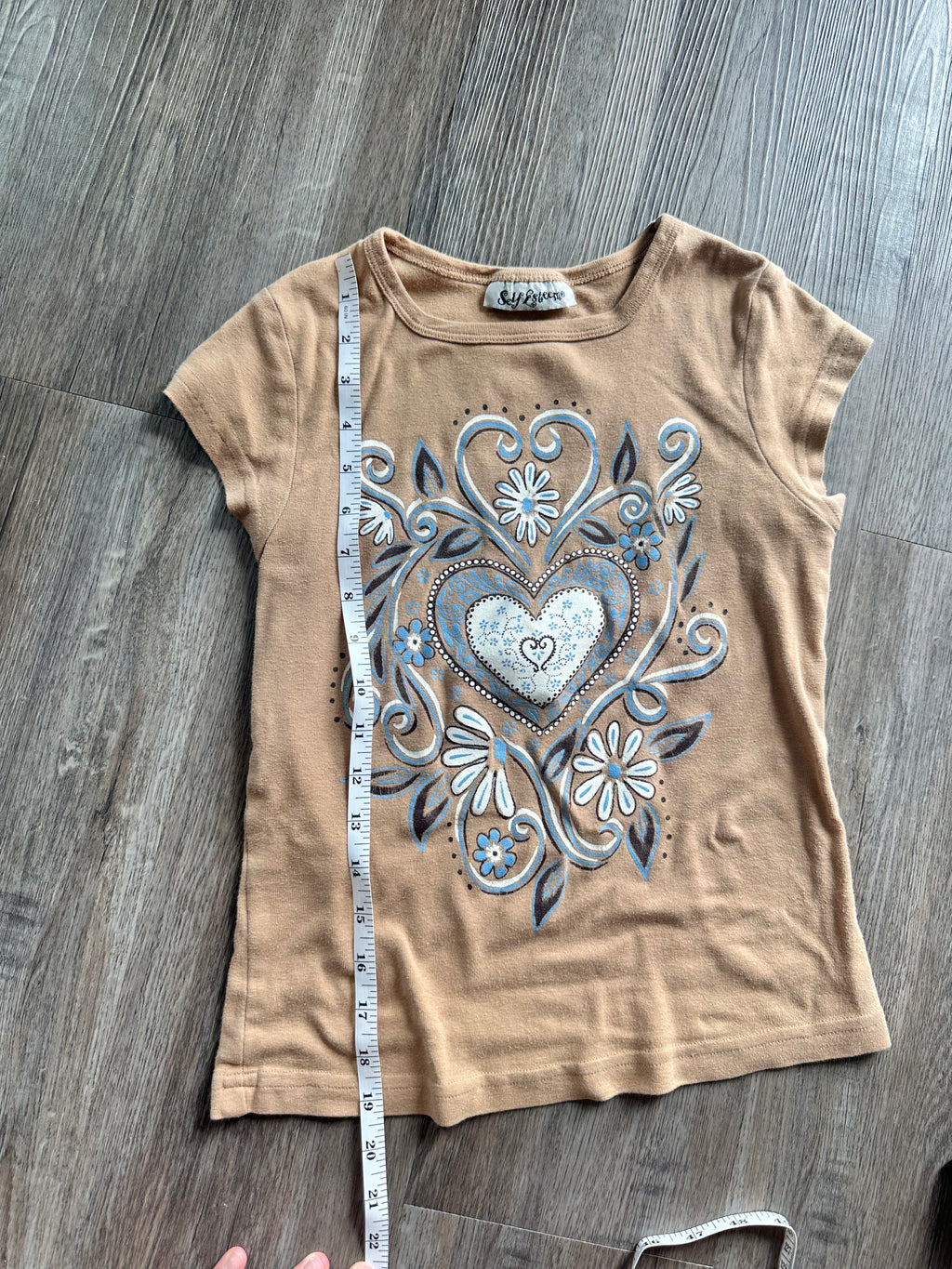 Y2K Self Esteem Baby Tee