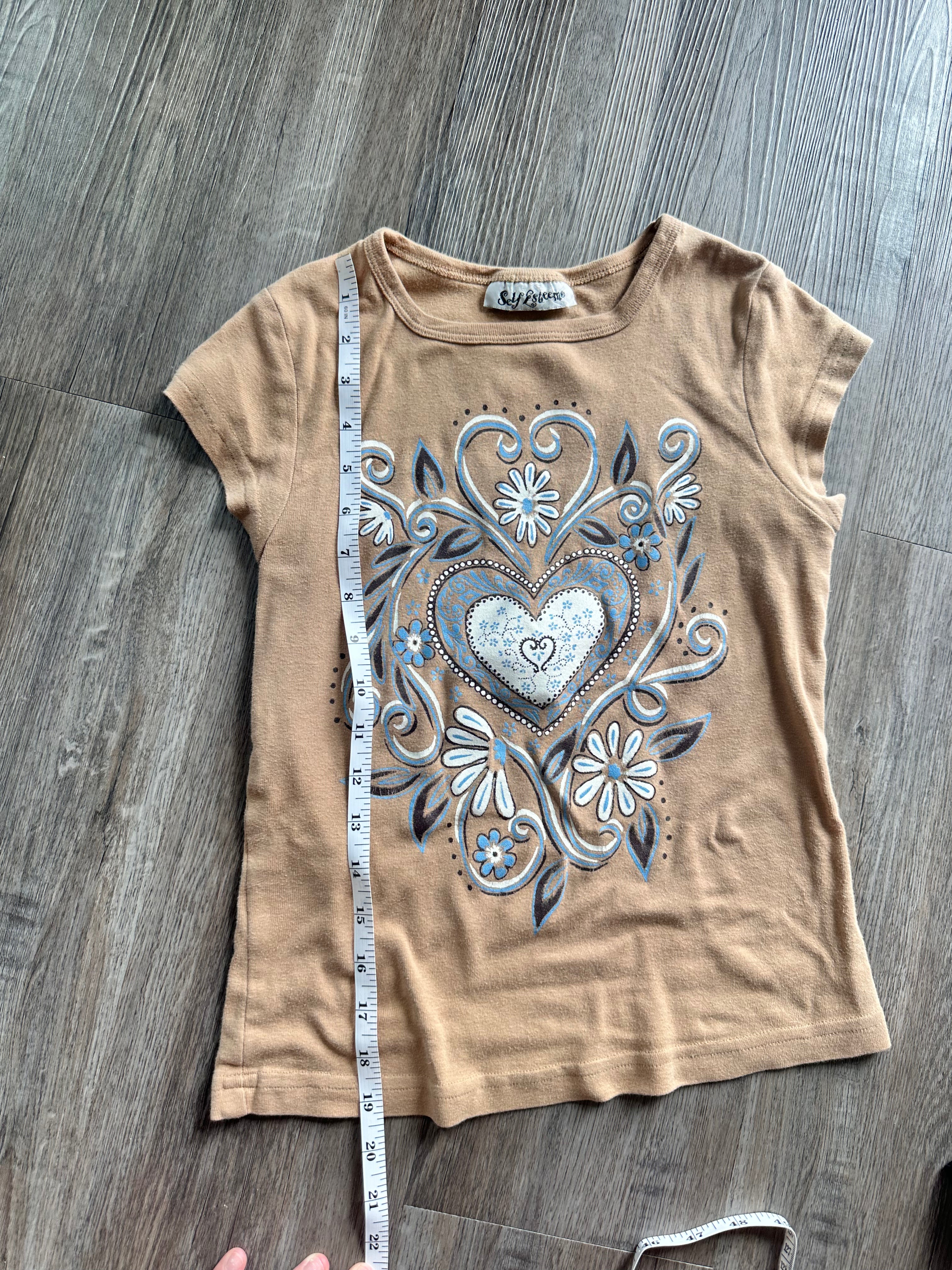 Y2K Self Esteem Baby Tee