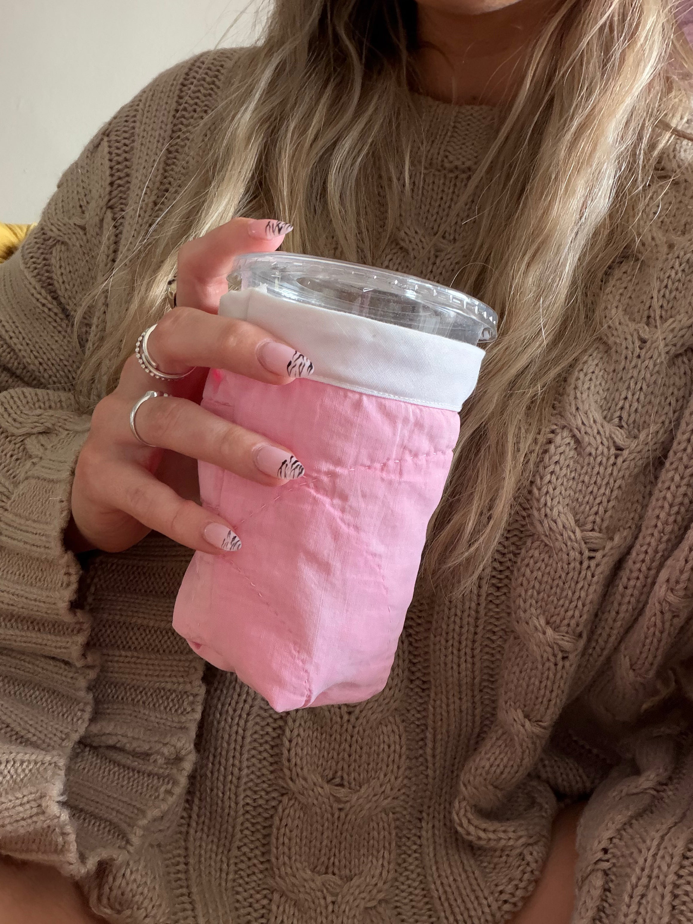 The Quilted Coffee Coozie