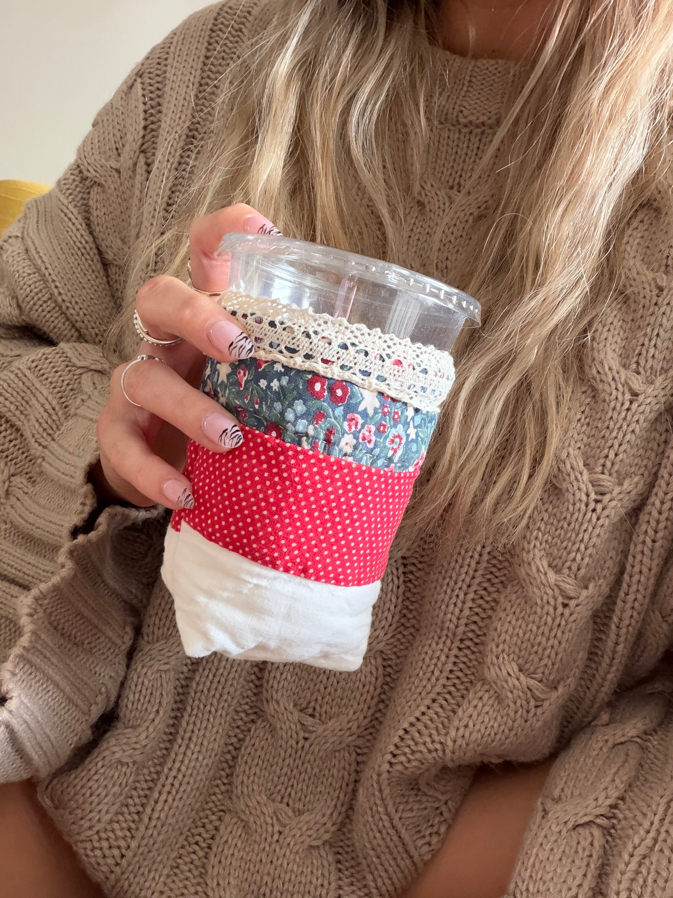 The Quilted Coffee Coozie