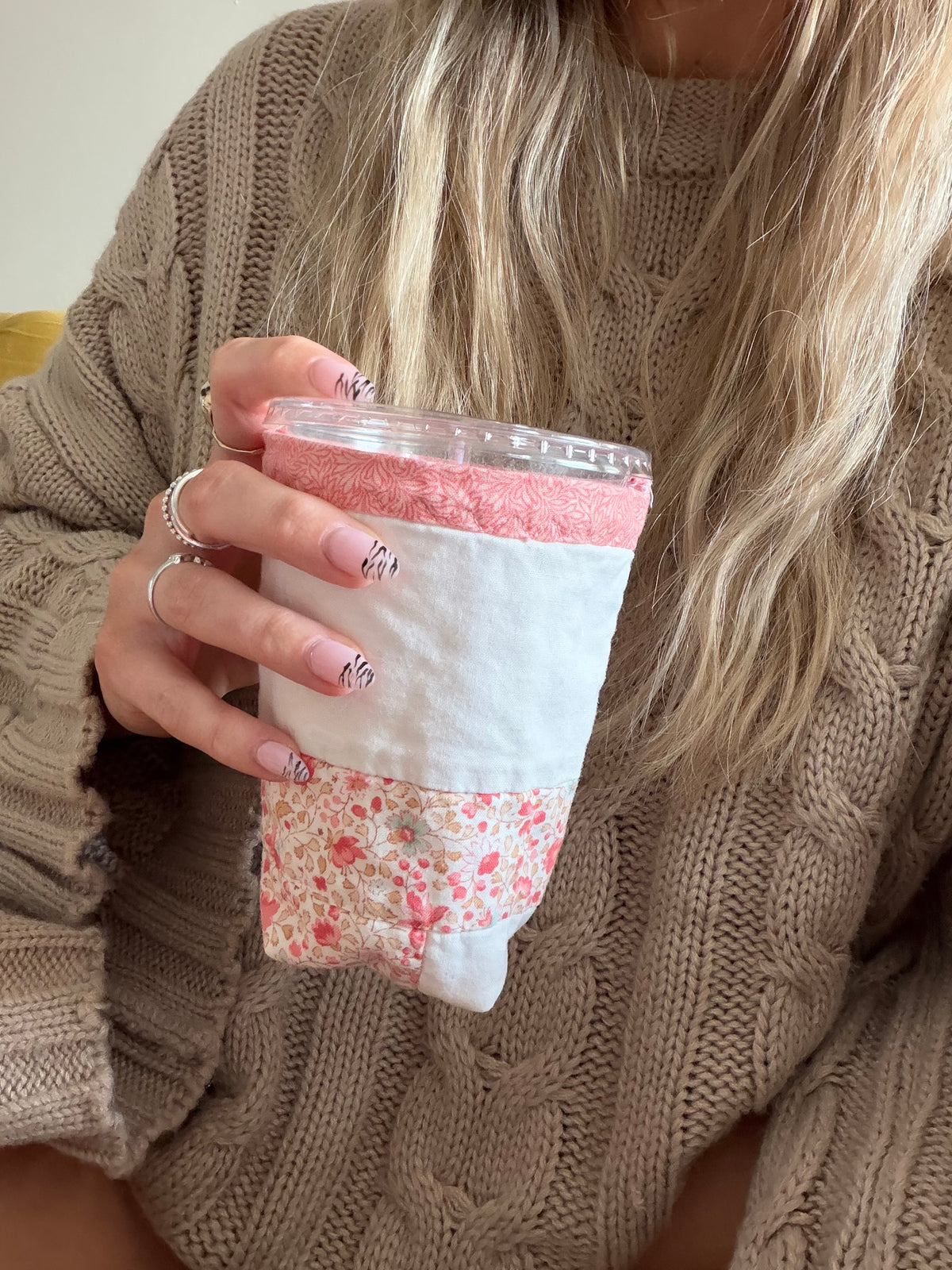 The Quilted Coffee Coozie