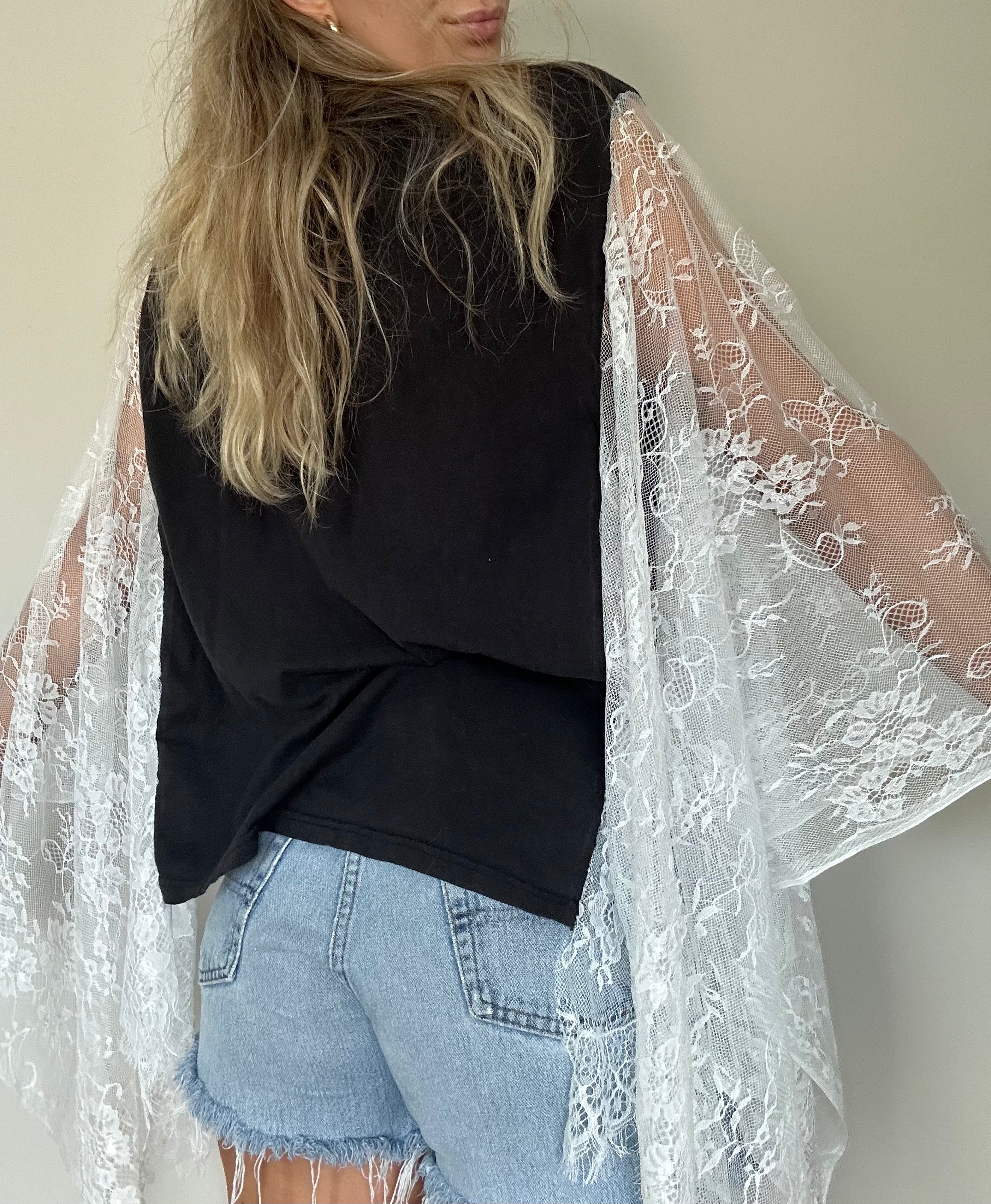 Upcycled Rolling Stones Tee