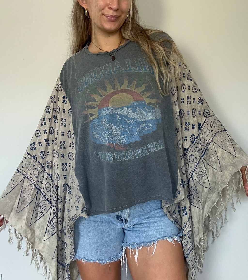 Upcycled Billabong Tee