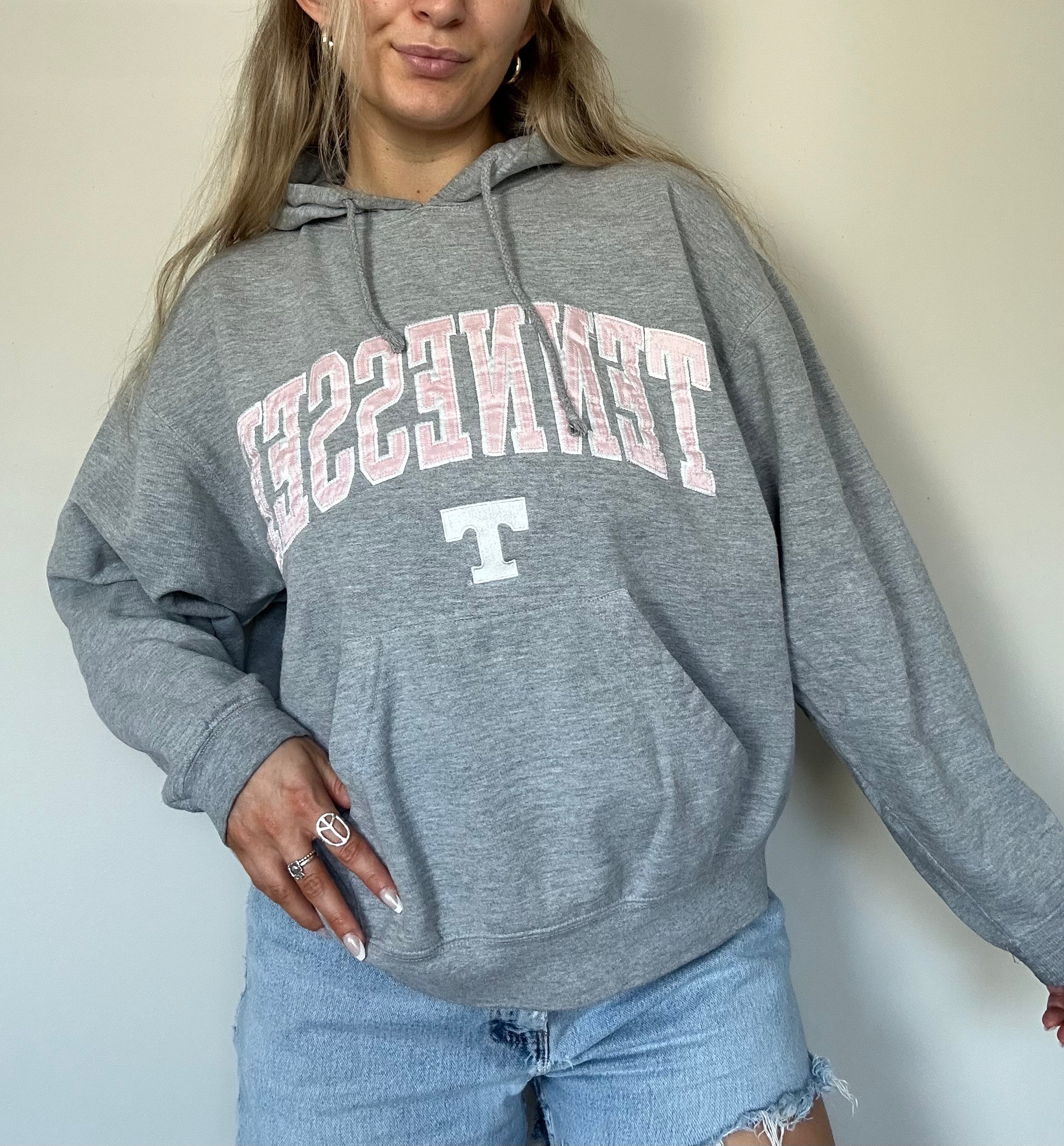 Pink & Grey Tennessee Hoodie