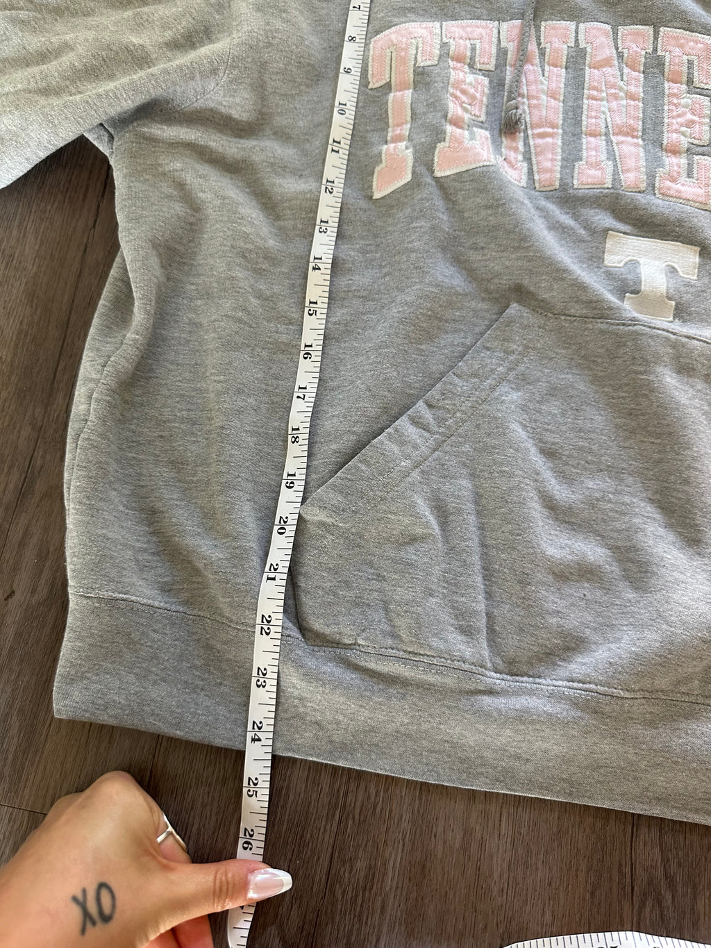 Pink & Grey Tennessee Hoodie