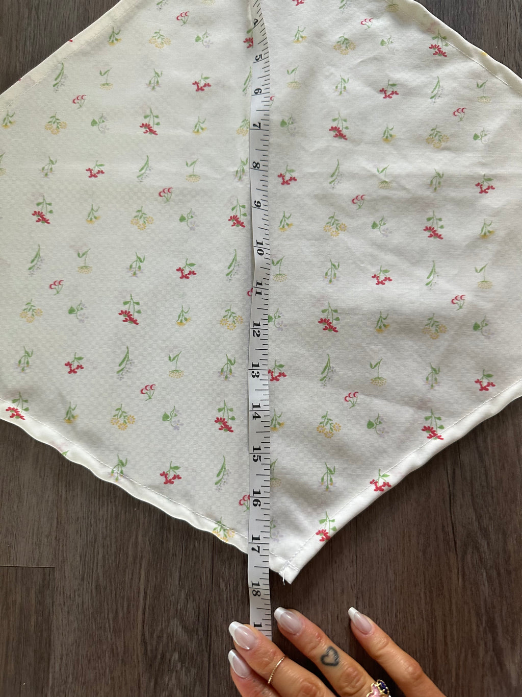 Handmade Lace Halter Floral Top