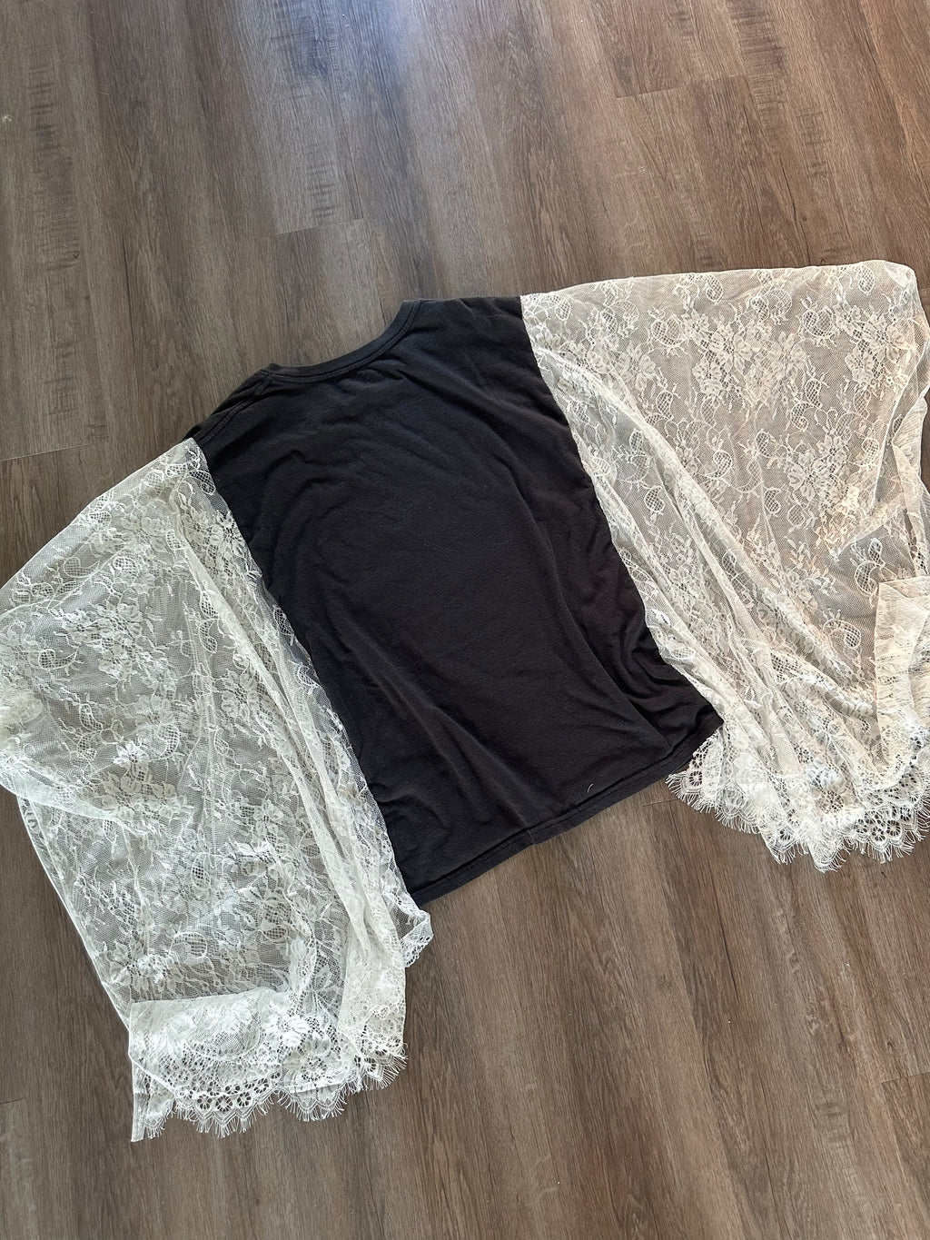 Upcycled Rolling Stones Tee