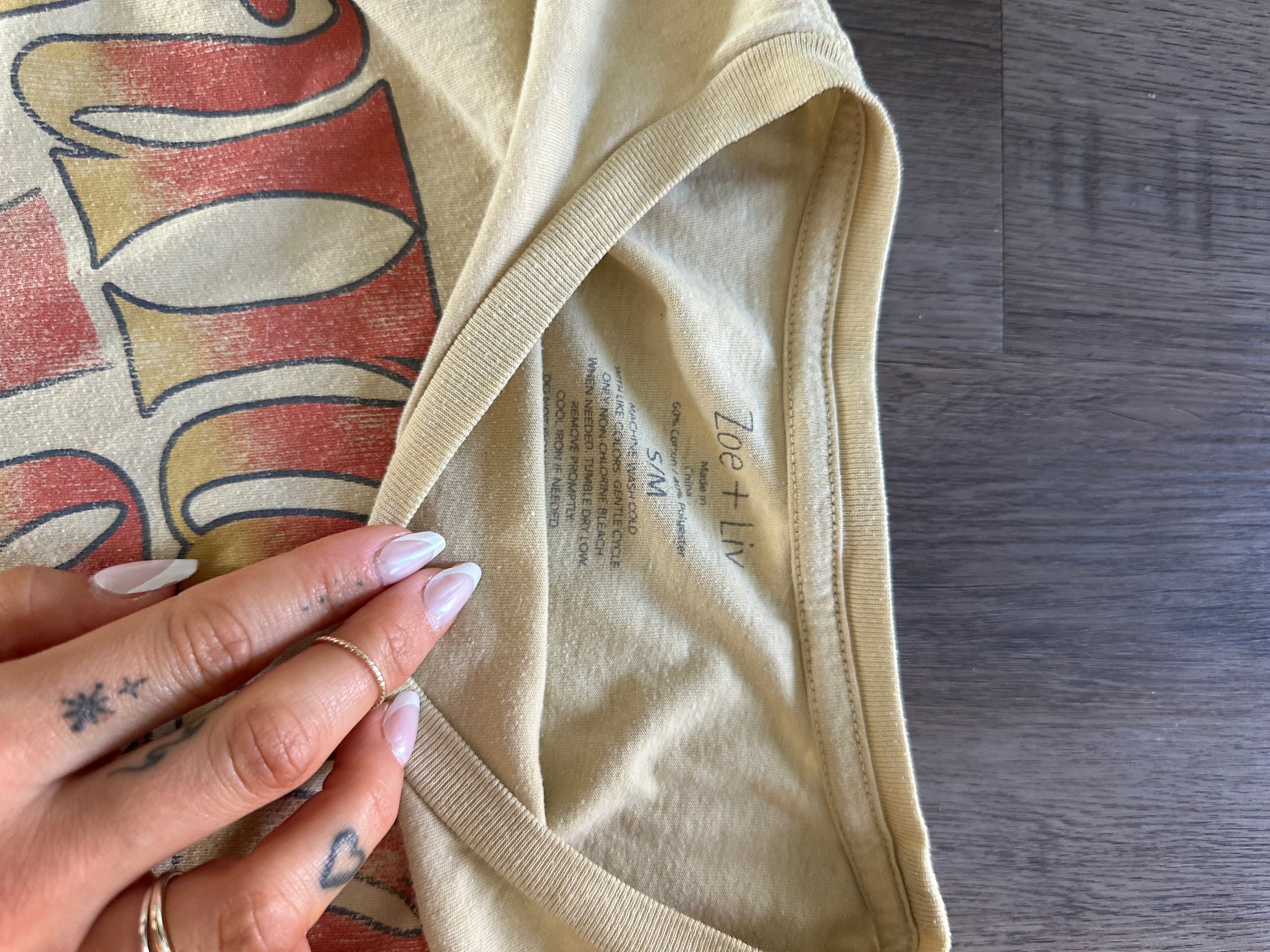 Upcycled Graphic Tee