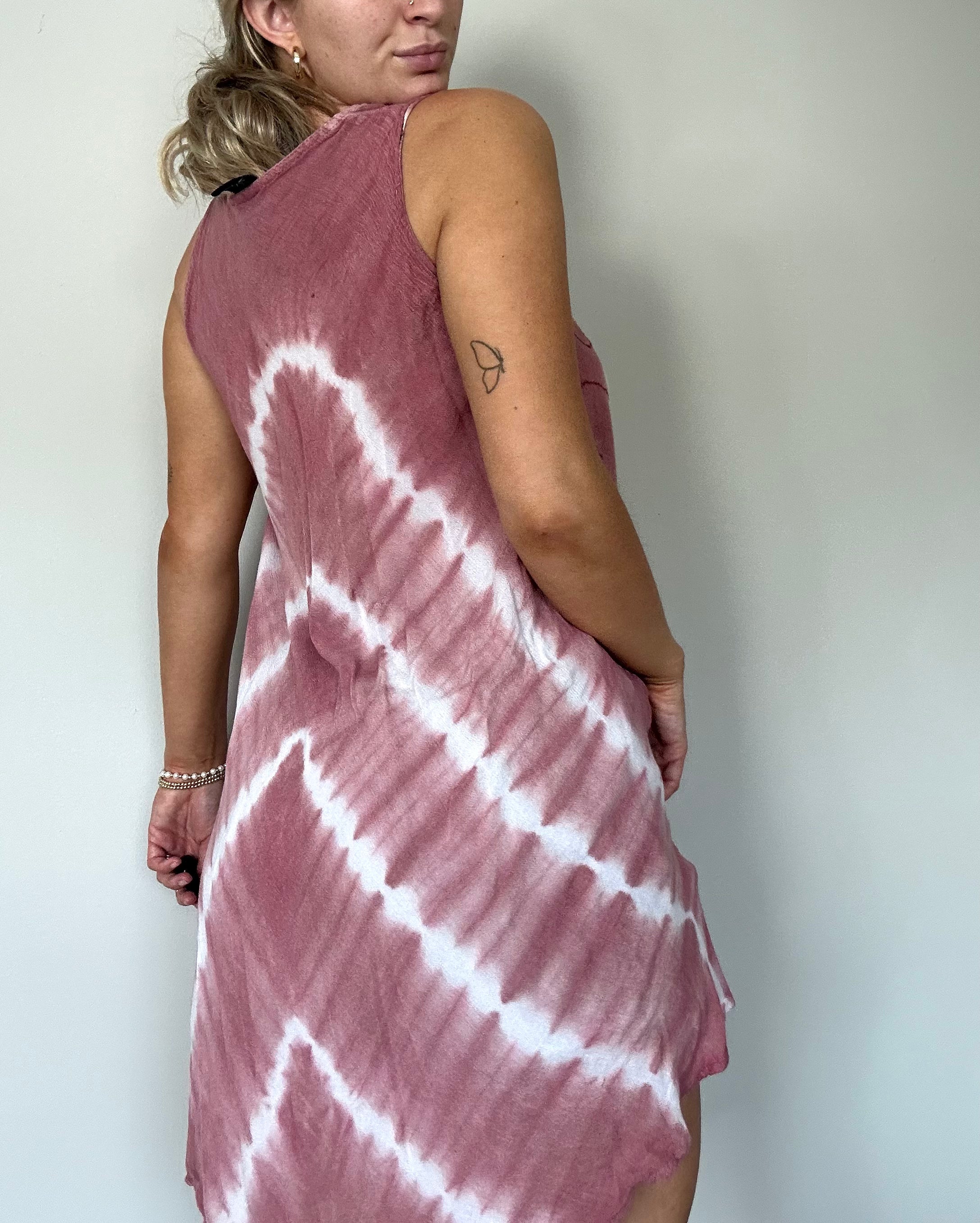 Embellished Flowy Sun Dress
