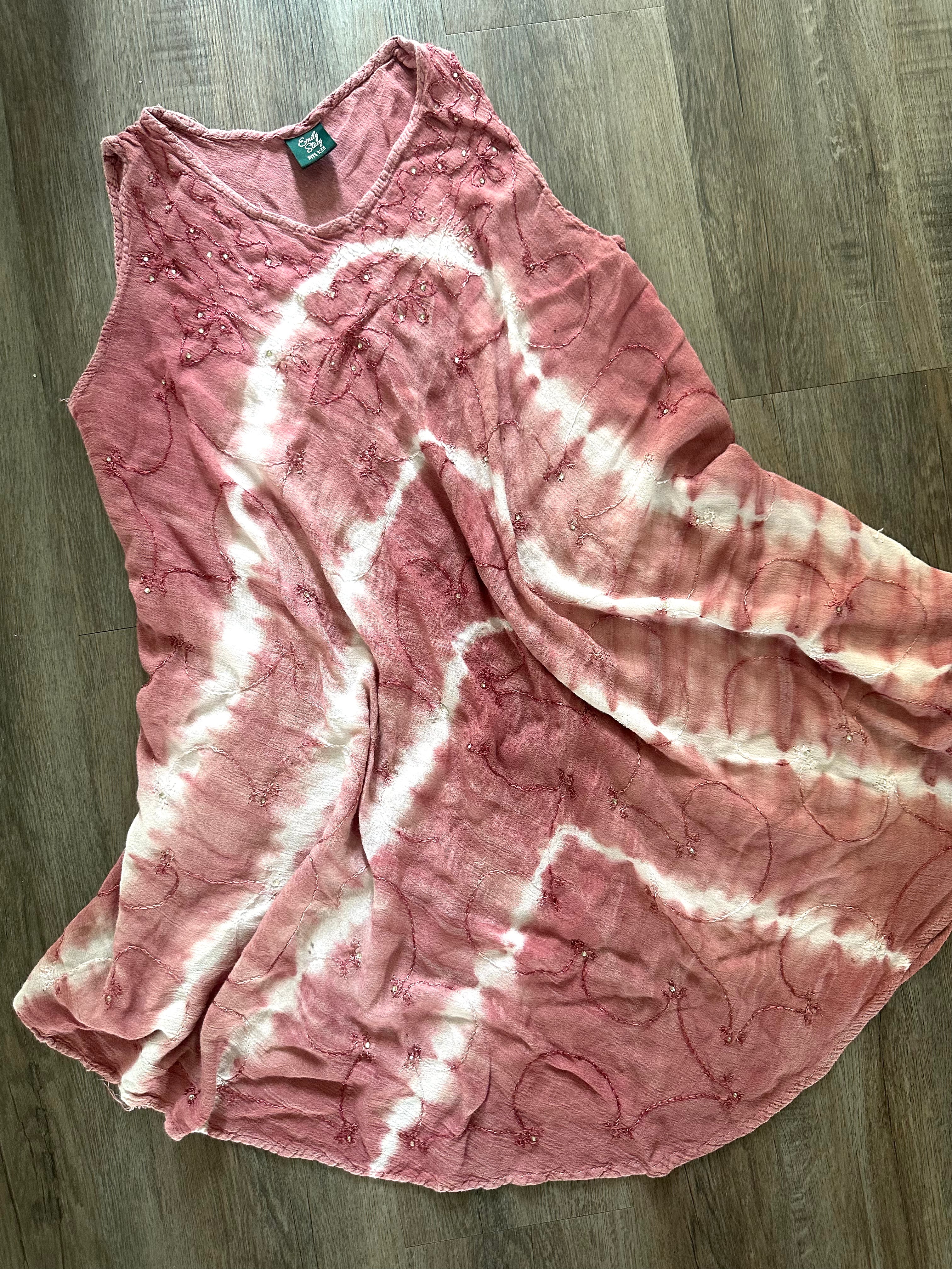 Embellished Flowy Sun Dress