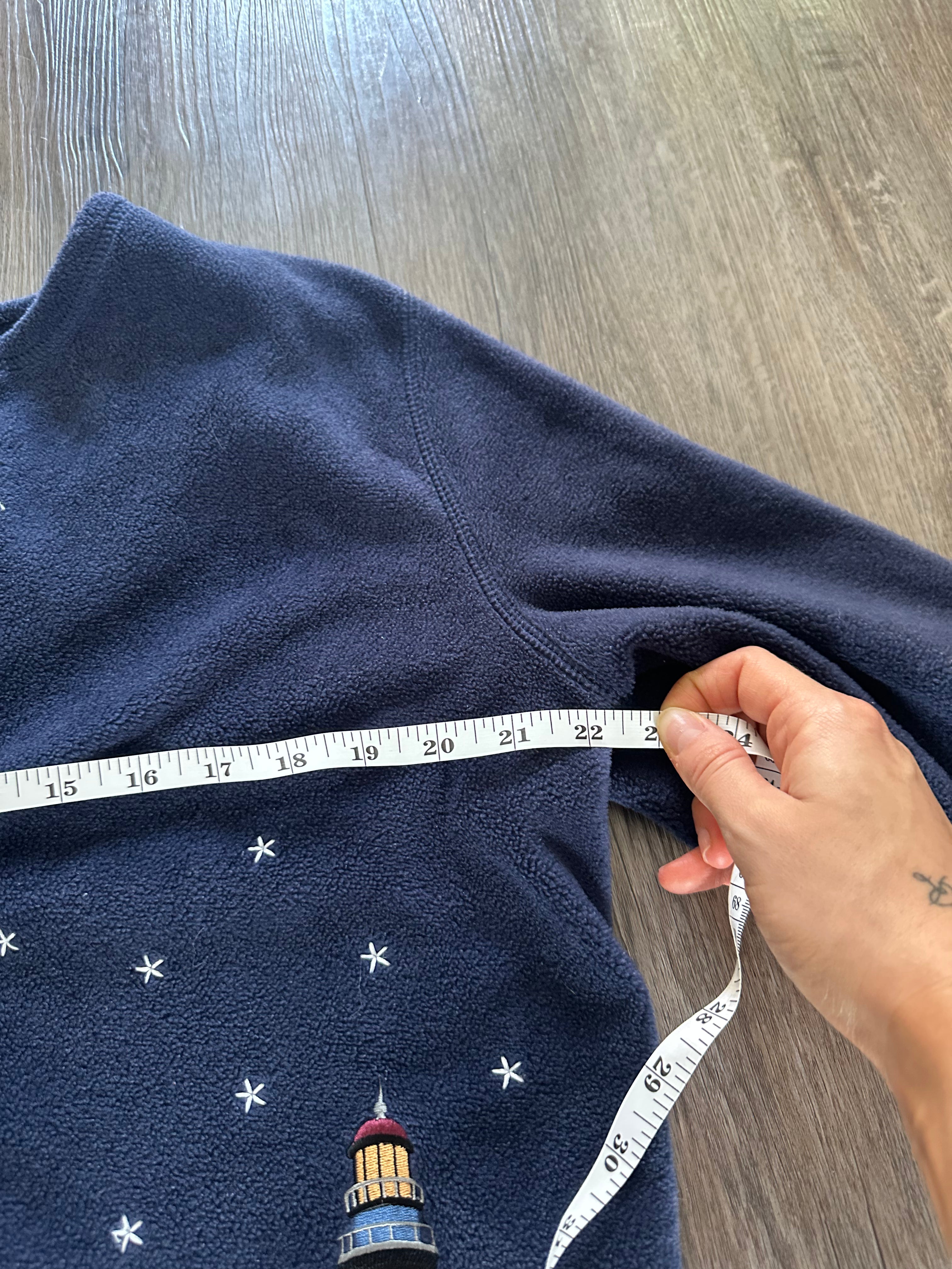 Fleece Lighthouse Cardigan