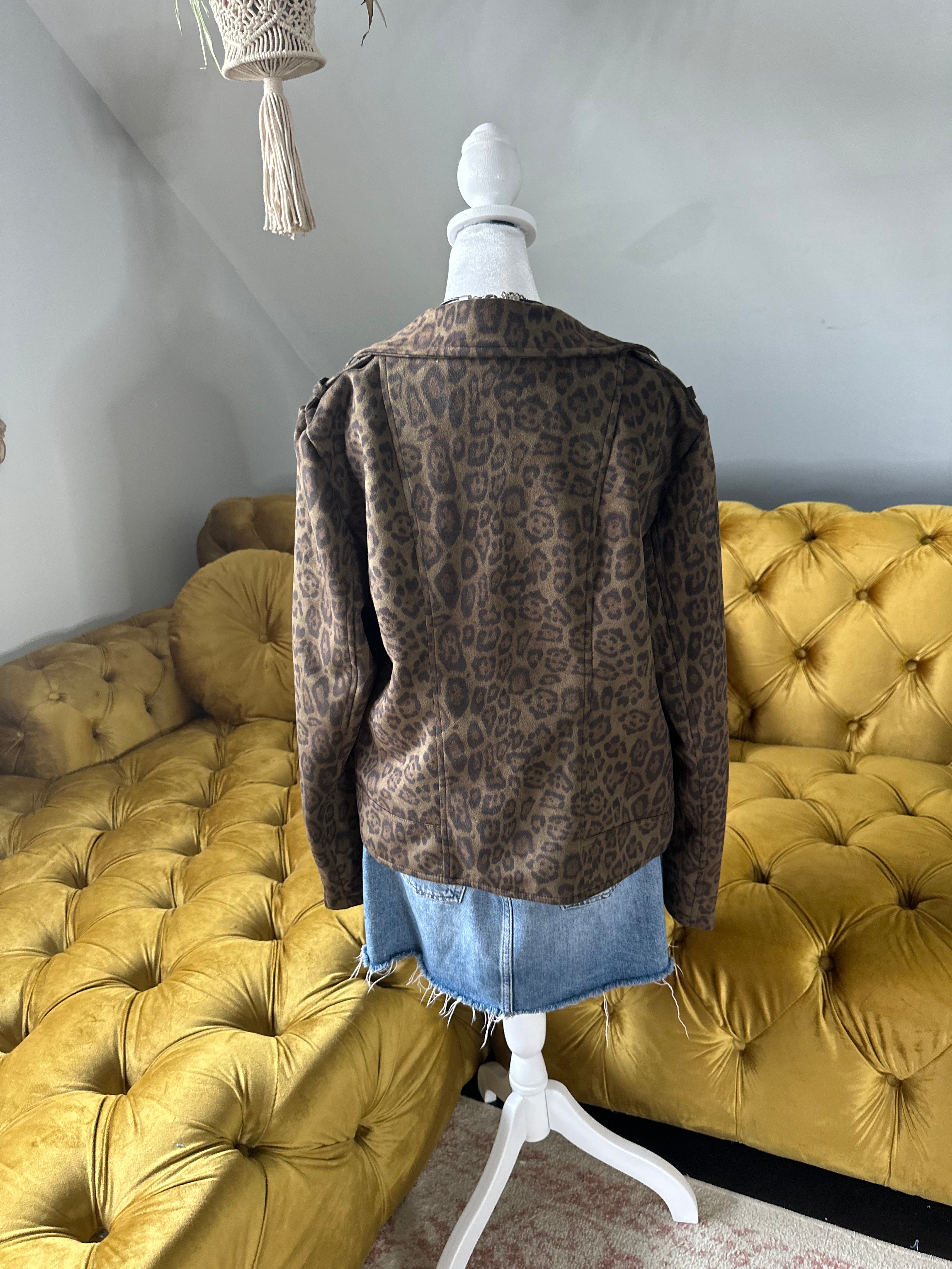 Cheetah Print Jacket