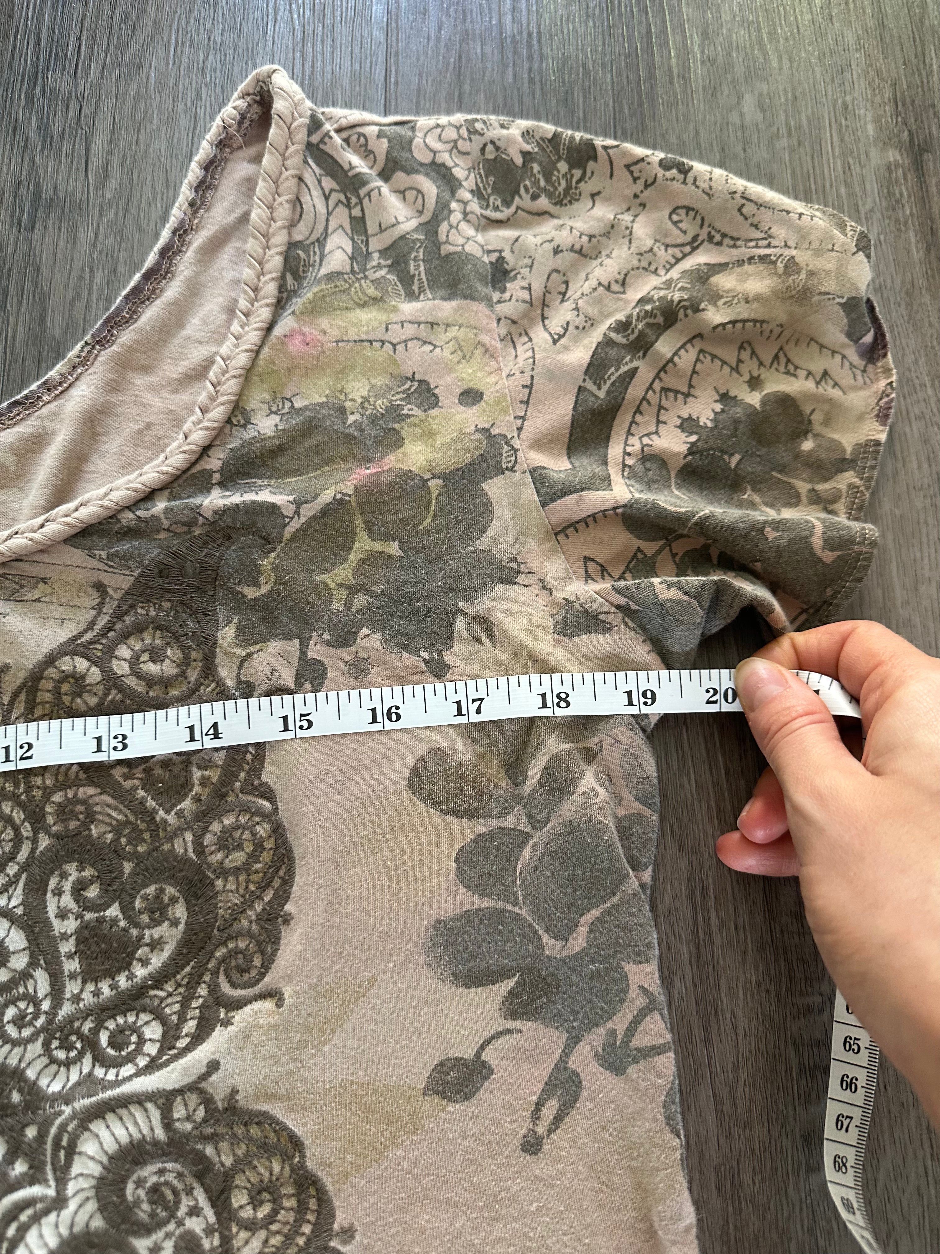 Y2K Lucky Brand Butterfly Top