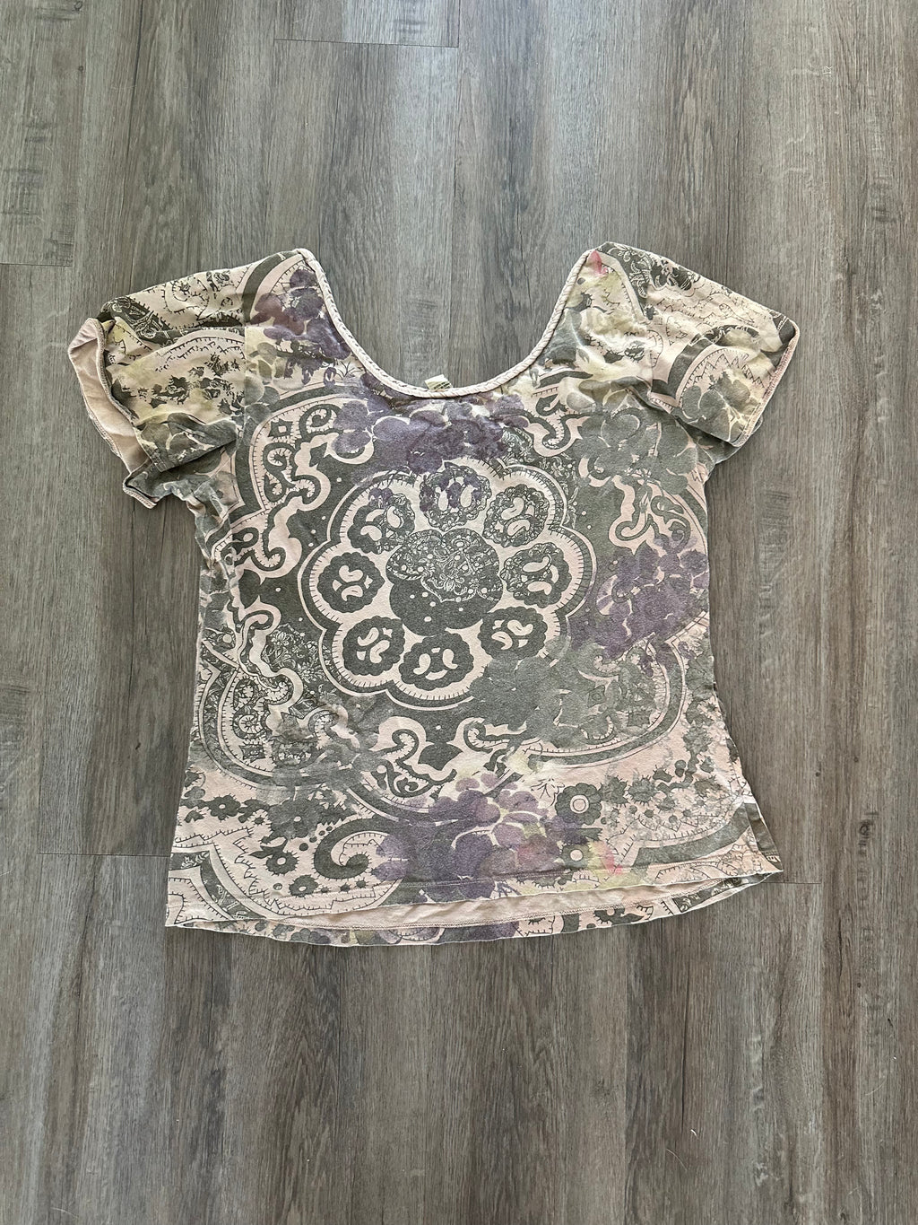 Y2K Lucky Brand Butterfly Top