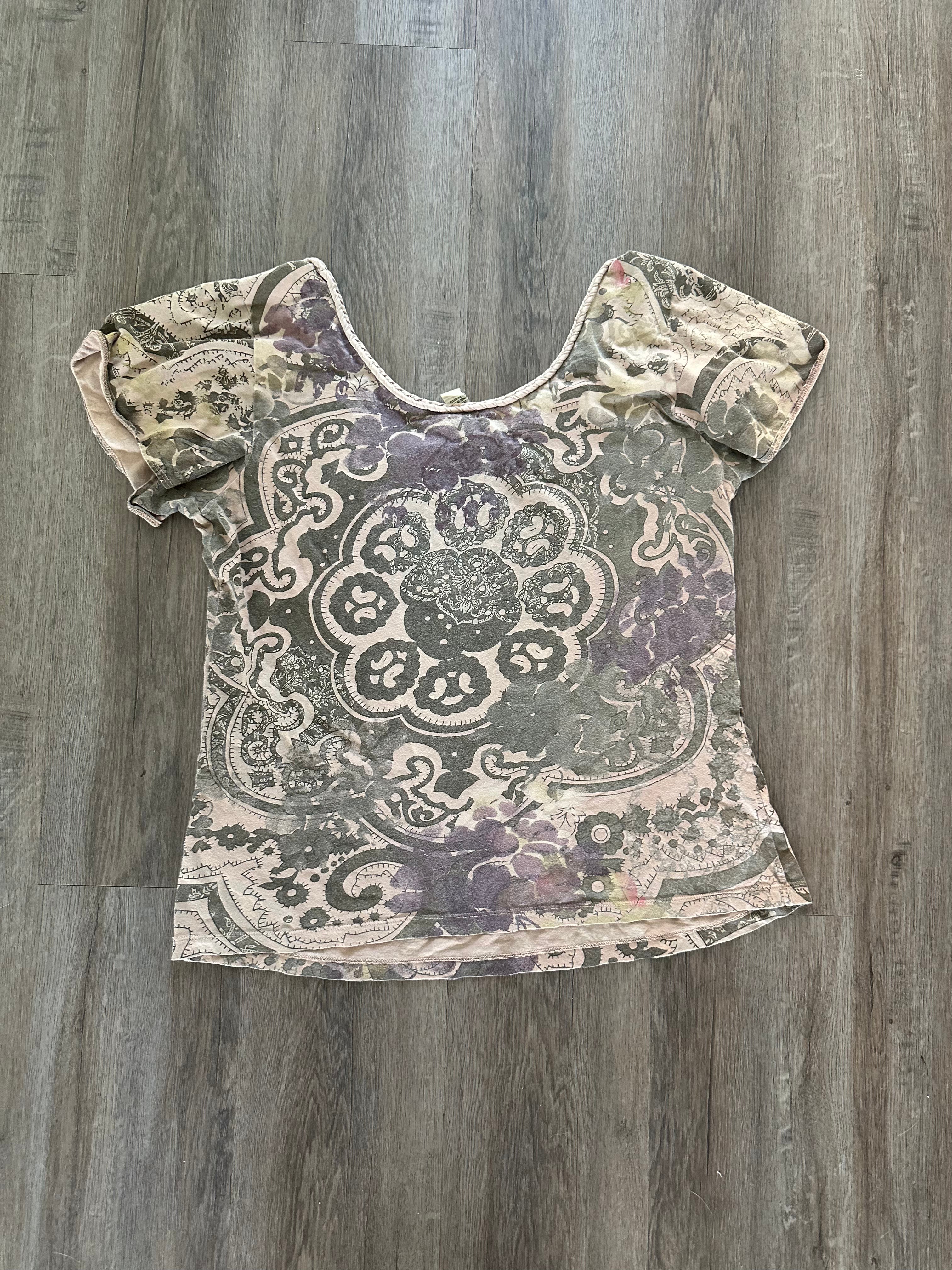 Y2K Lucky Brand Butterfly Top