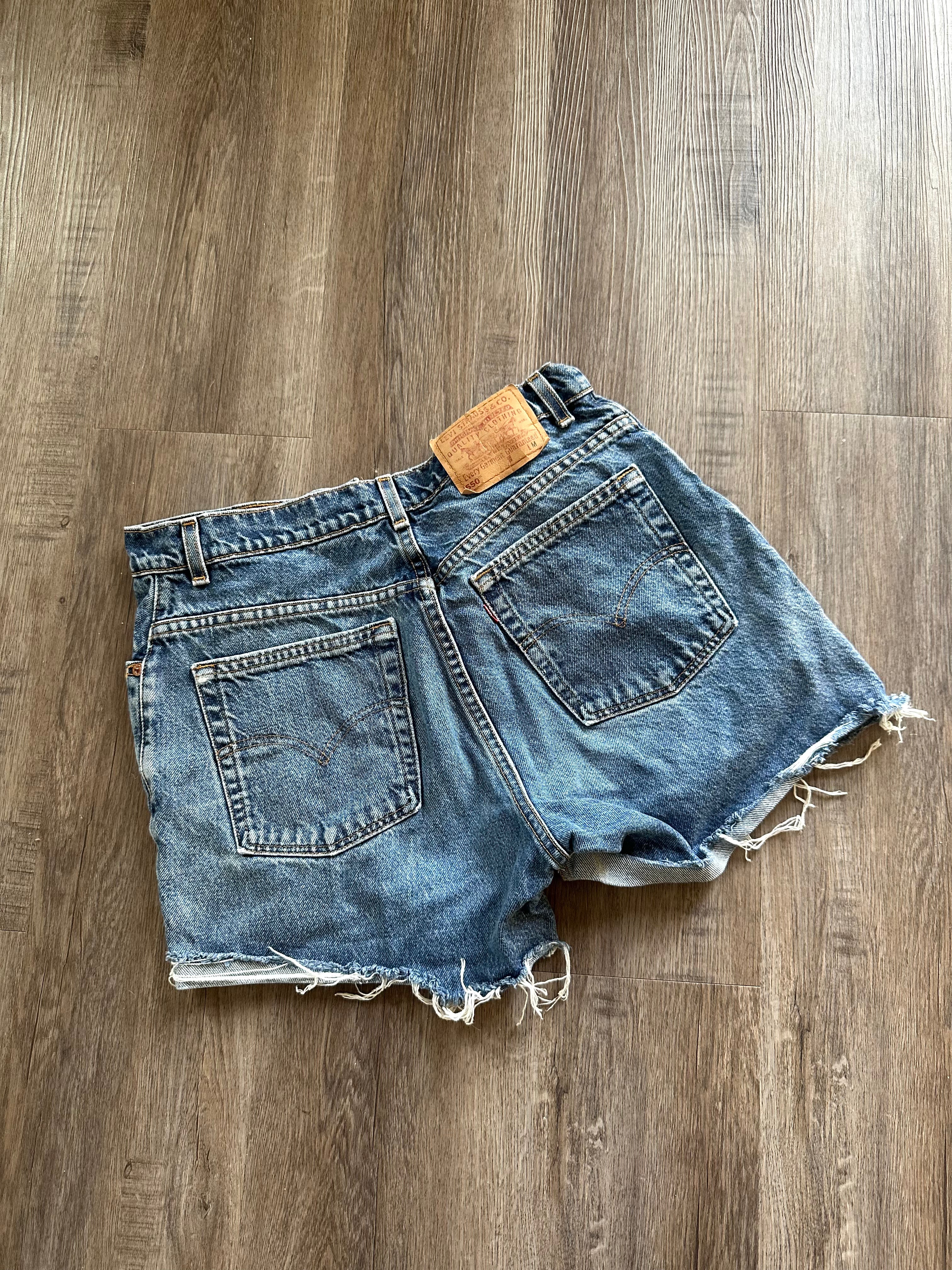 Levis Denim Cut Off Shorts