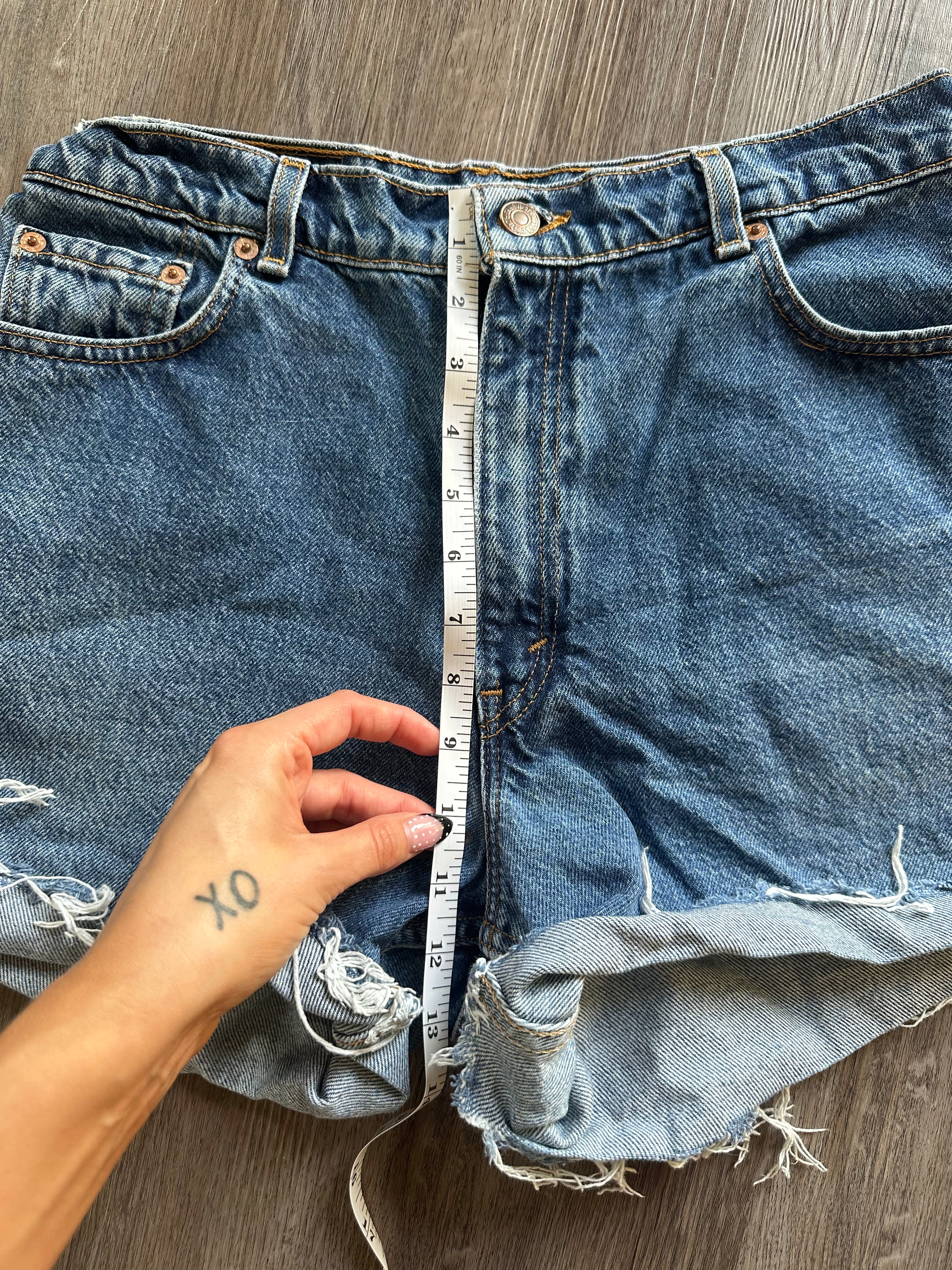 Levis Denim Cut Off Shorts
