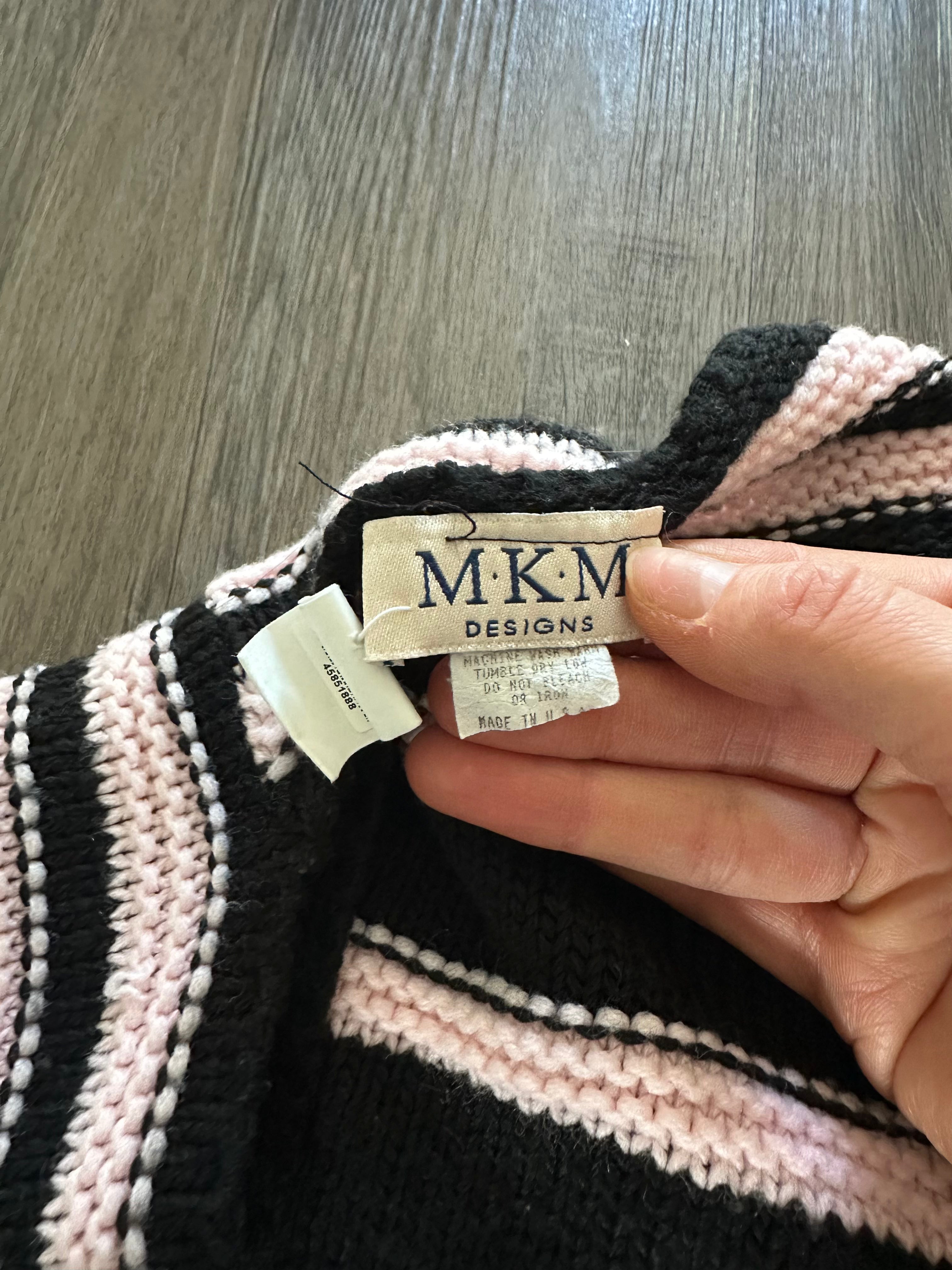 Vintage Striped Fringe Poncho