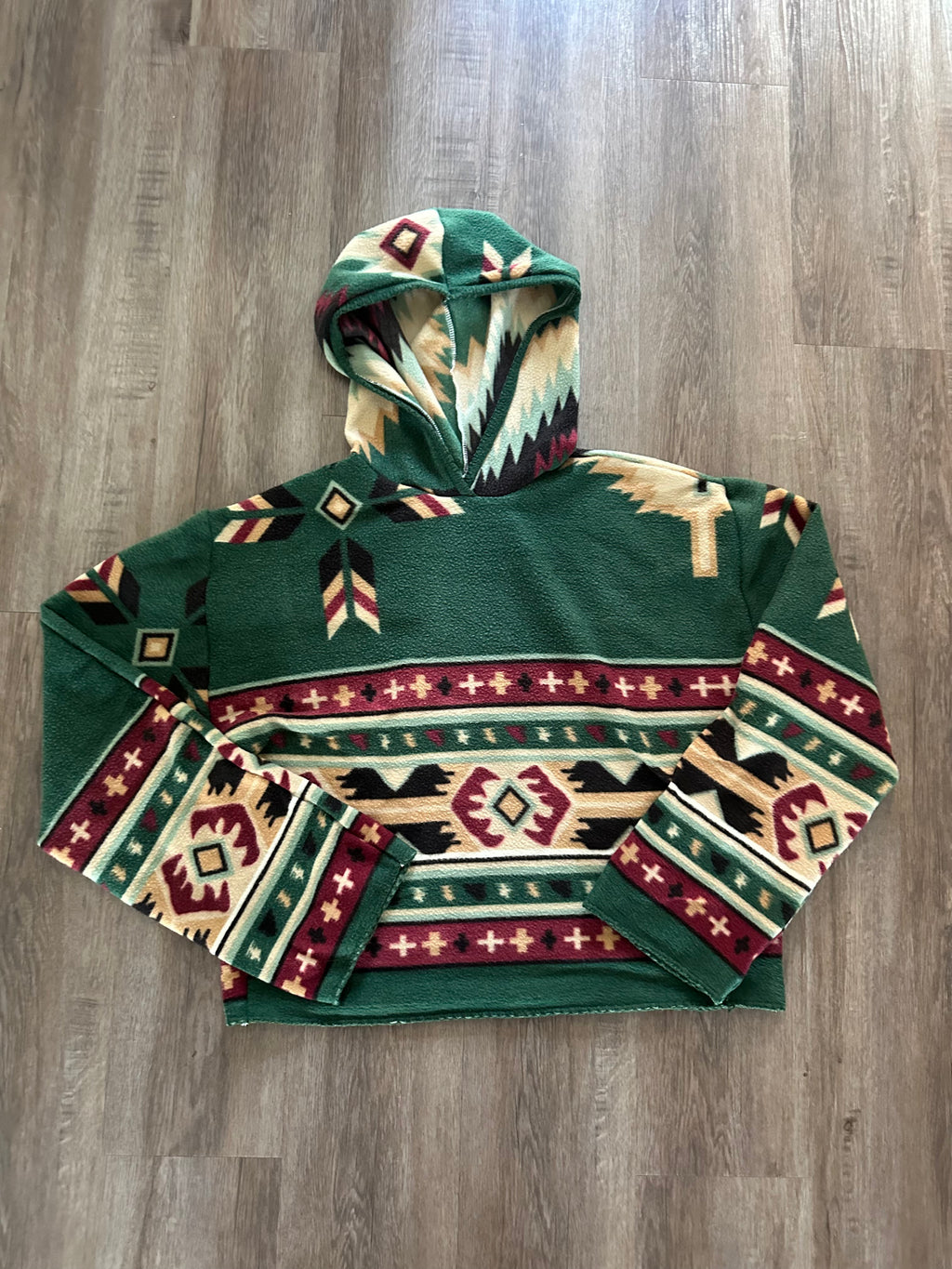 Handmade Blanket Hoodie Sweatshirt