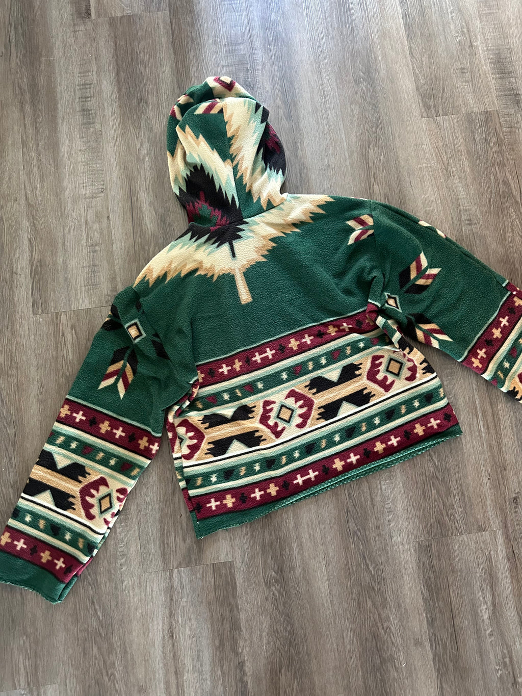 Handmade Blanket Hoodie Sweatshirt