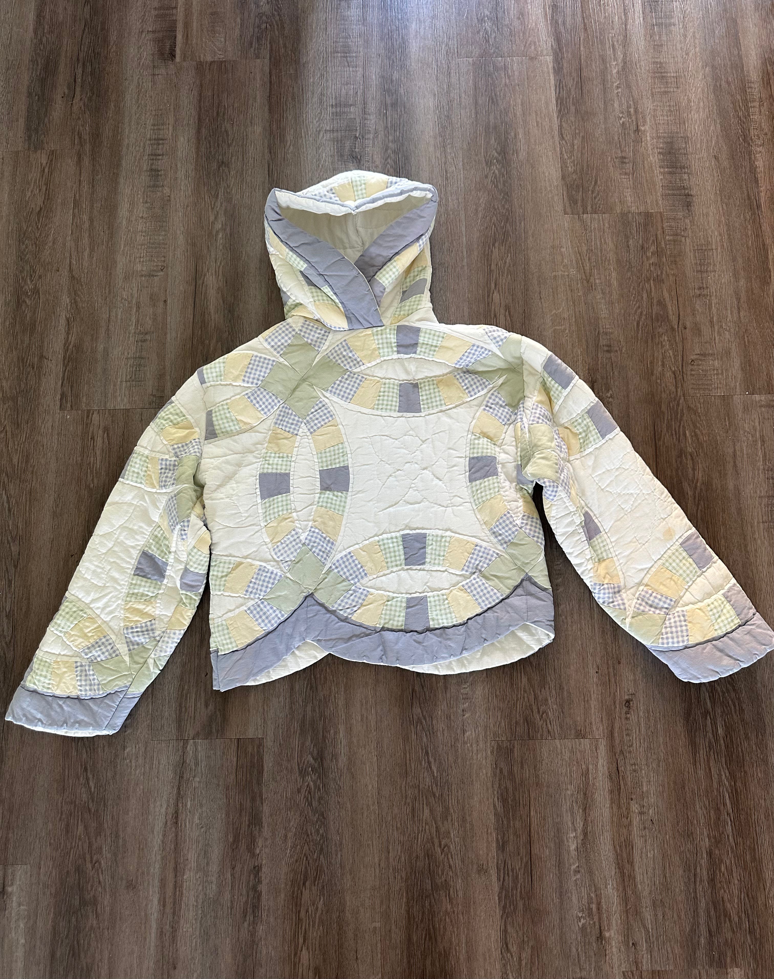 Handmade Quilted Hoodie