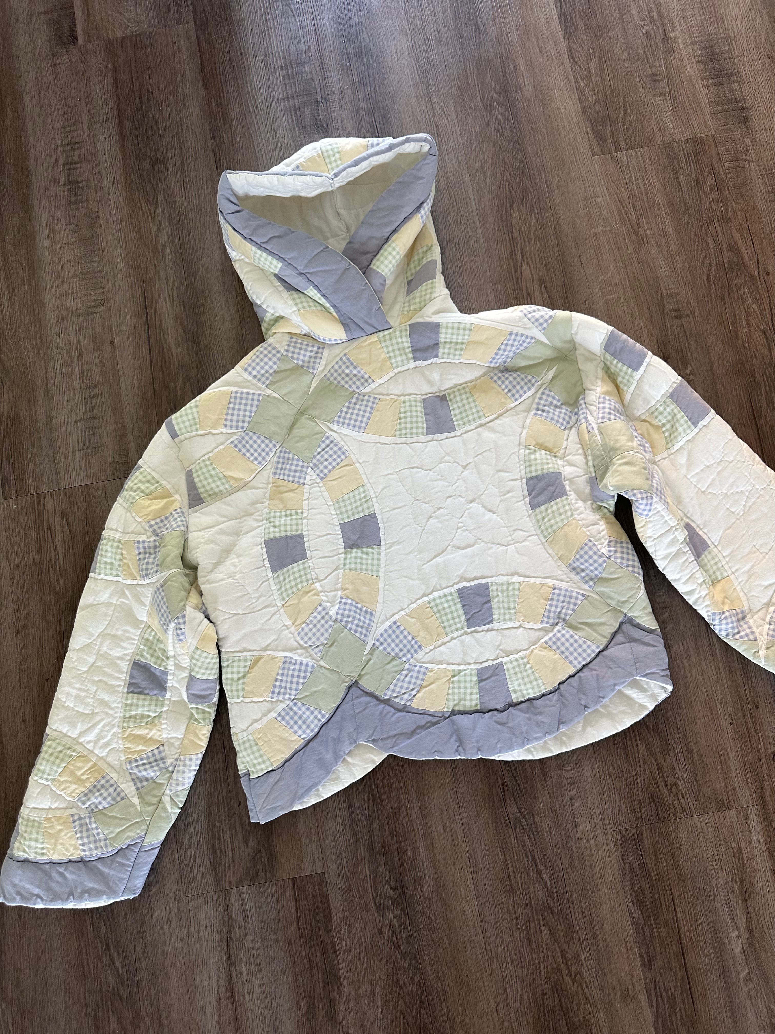 Handmade Quilted Hoodie