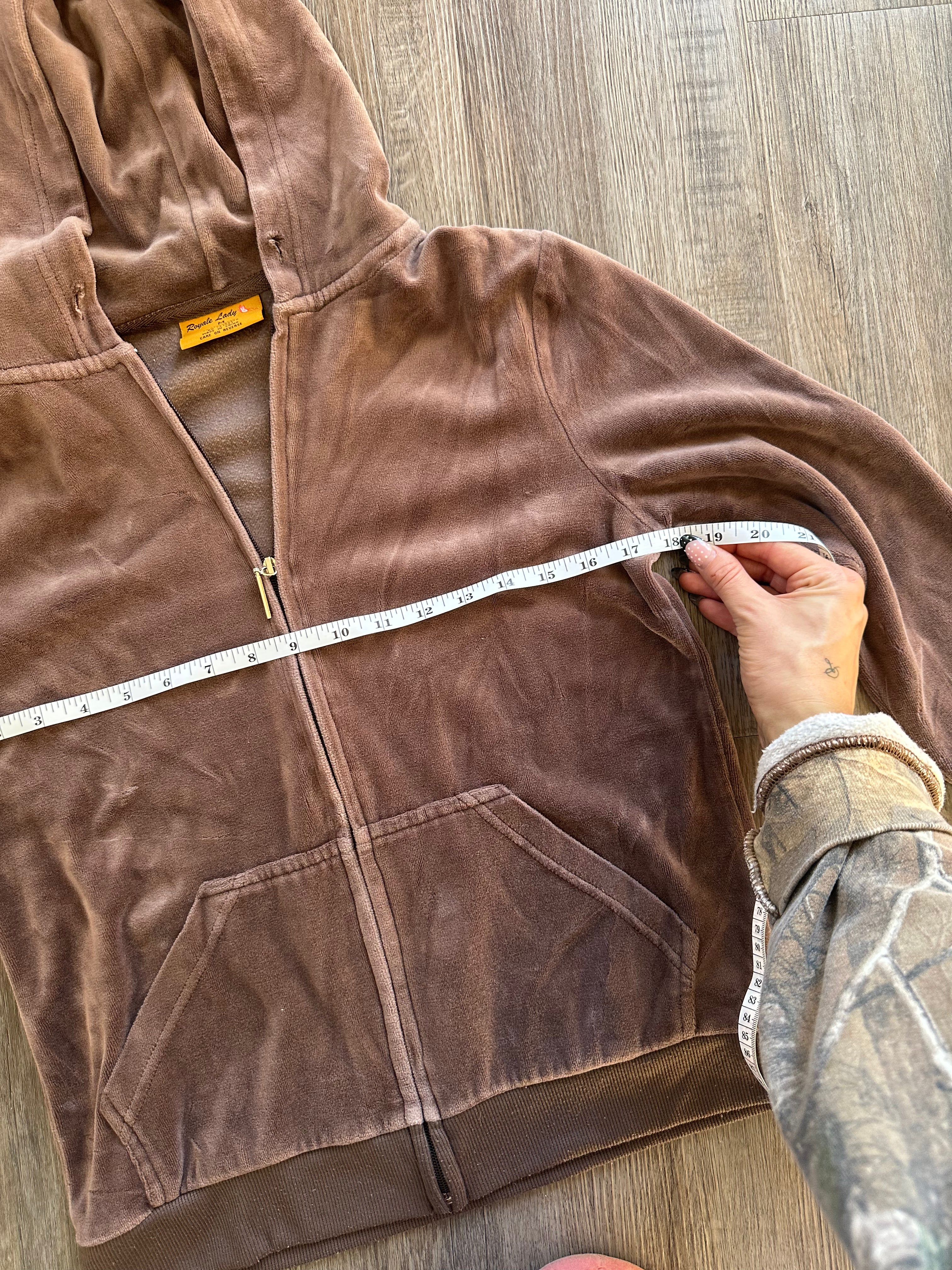 Velour Brown Jacket