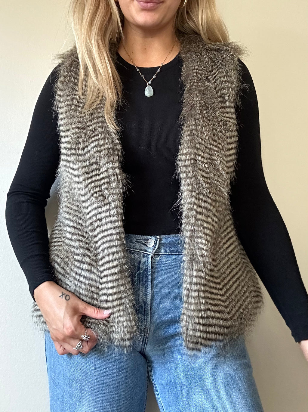 Faux Fur Vest