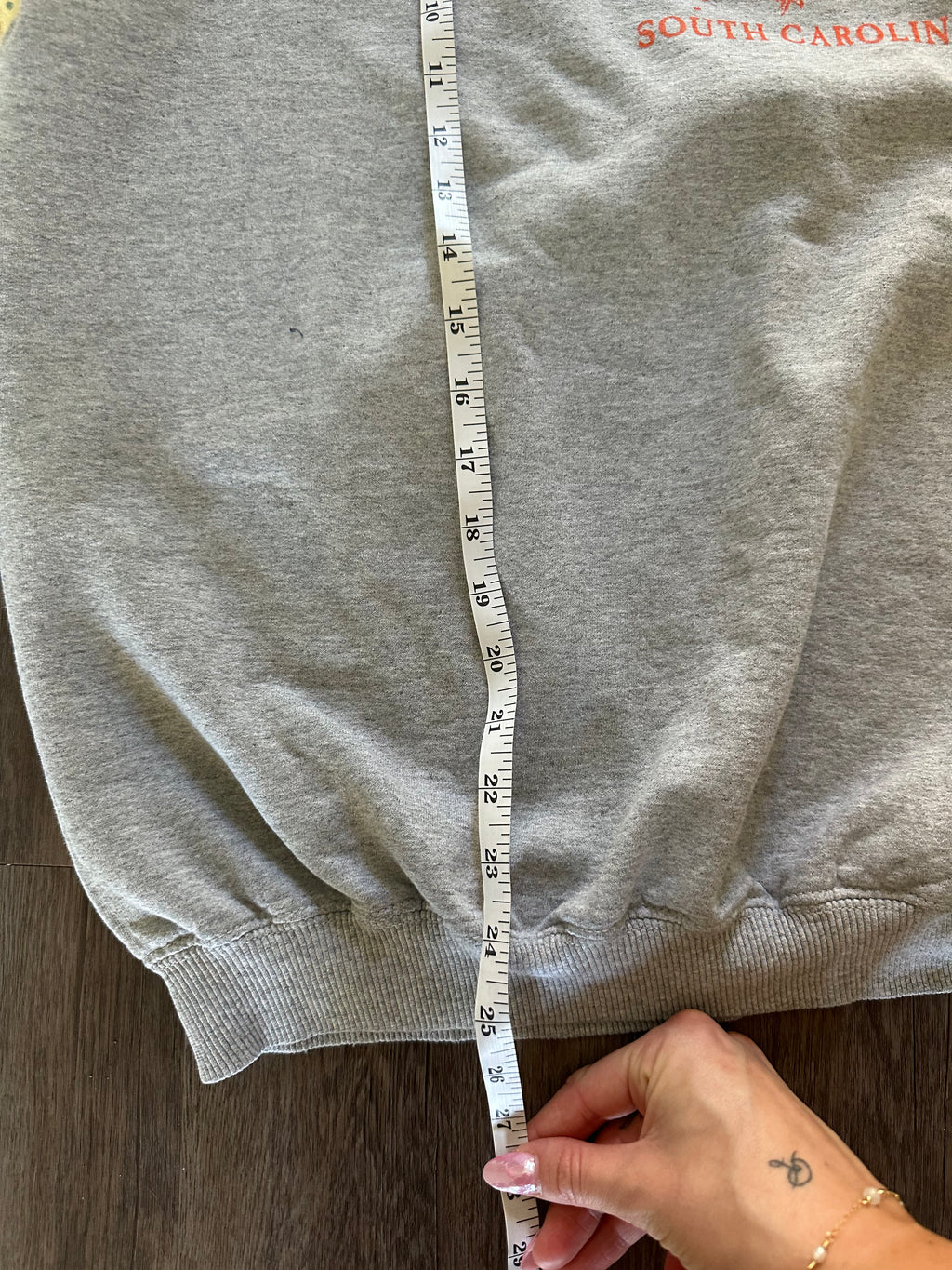 Upcycled Quilted Sleeve Crewneck