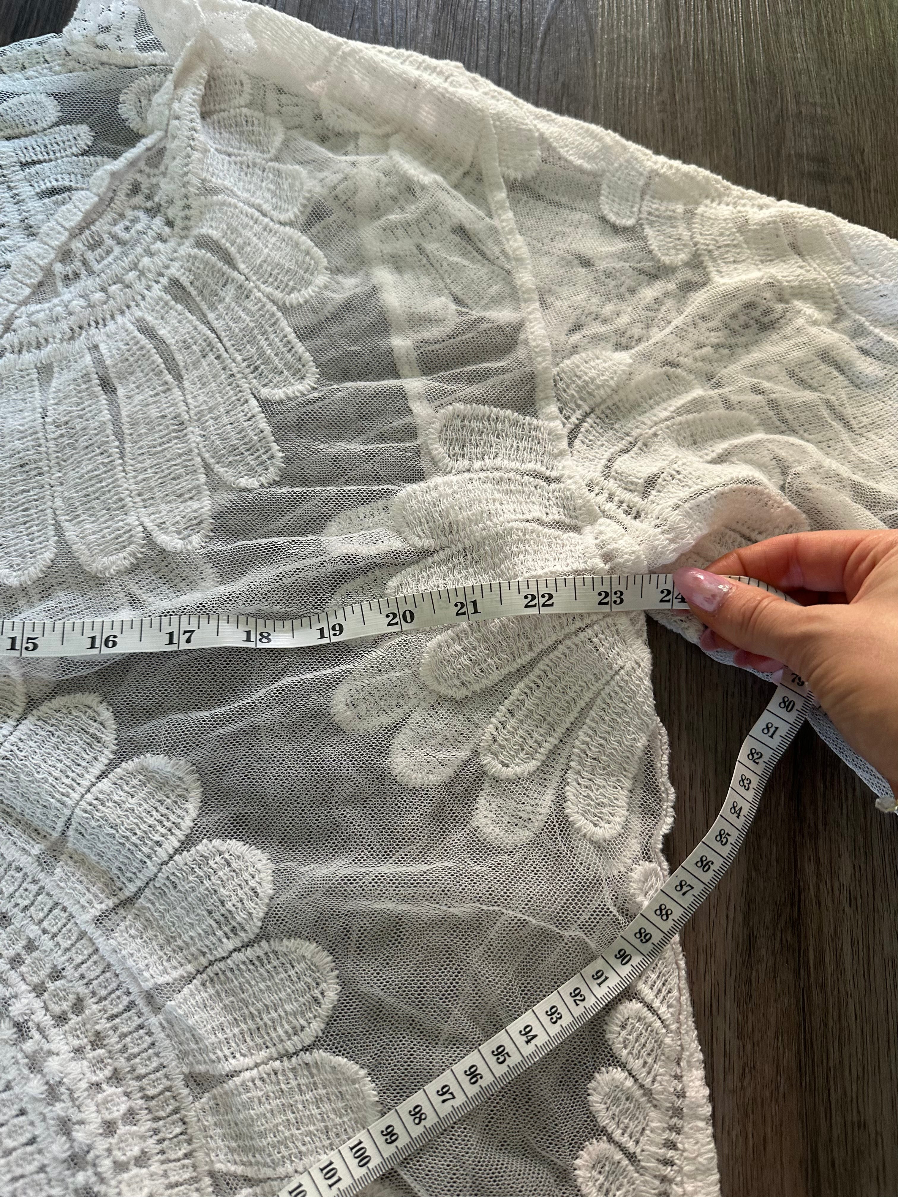 Boho Tie Front Flowy Cardigan